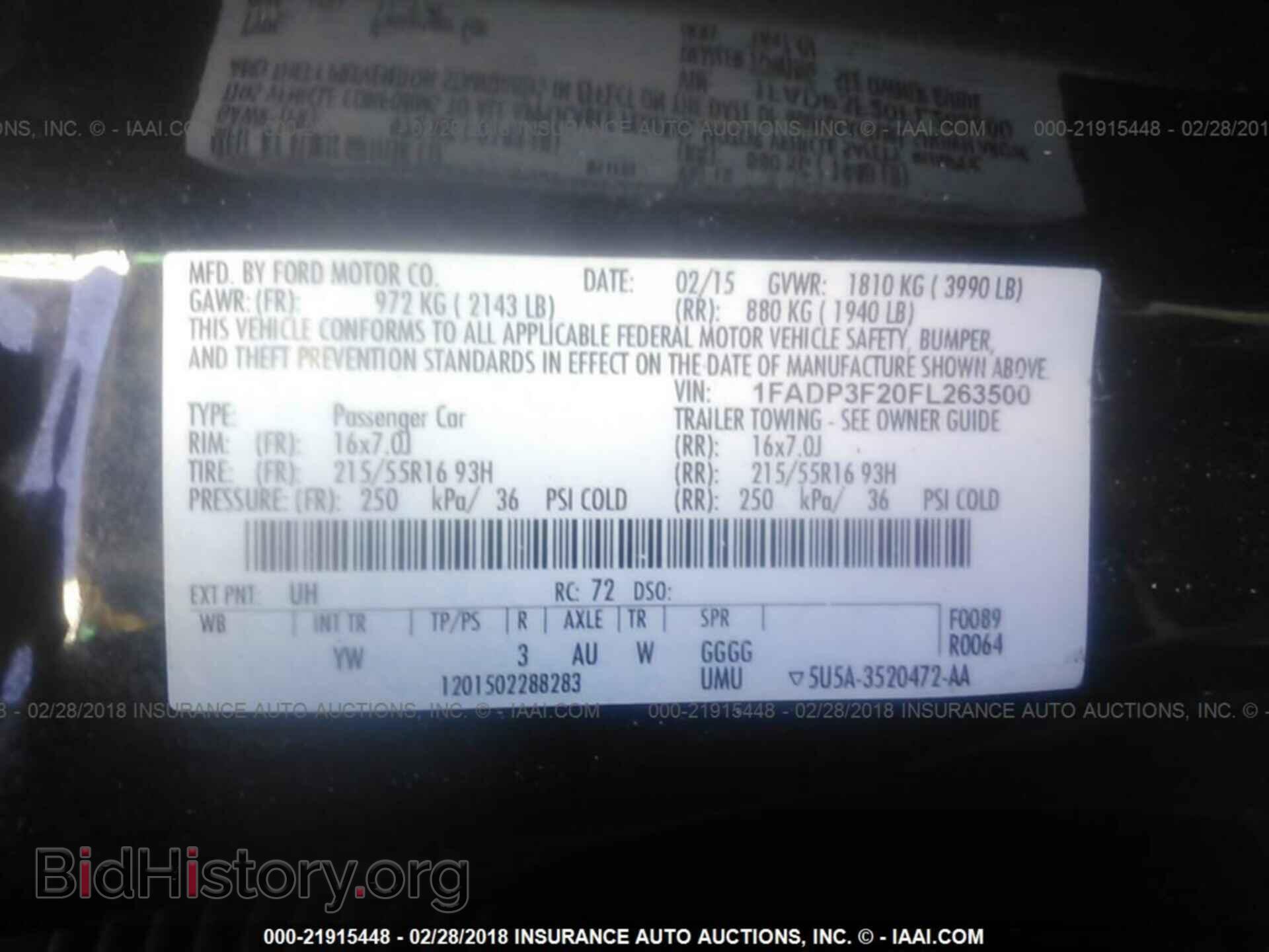 2015 Ford Focus - VIN: 1FADP3F20FL263500 - Photo 9