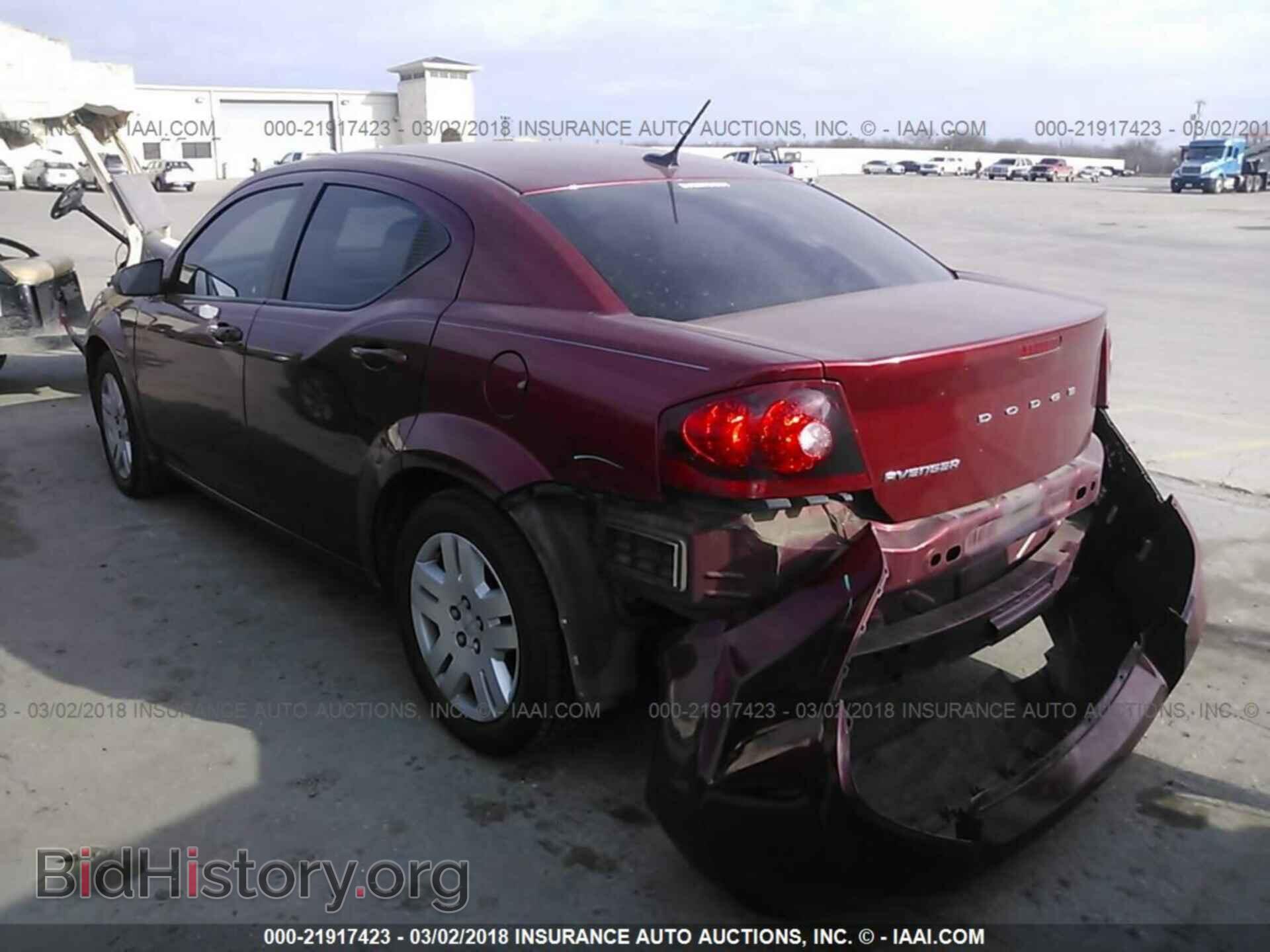2014 Dodge Avenger - VIN: 1C3CDZAB4EN235604 - Фото 3