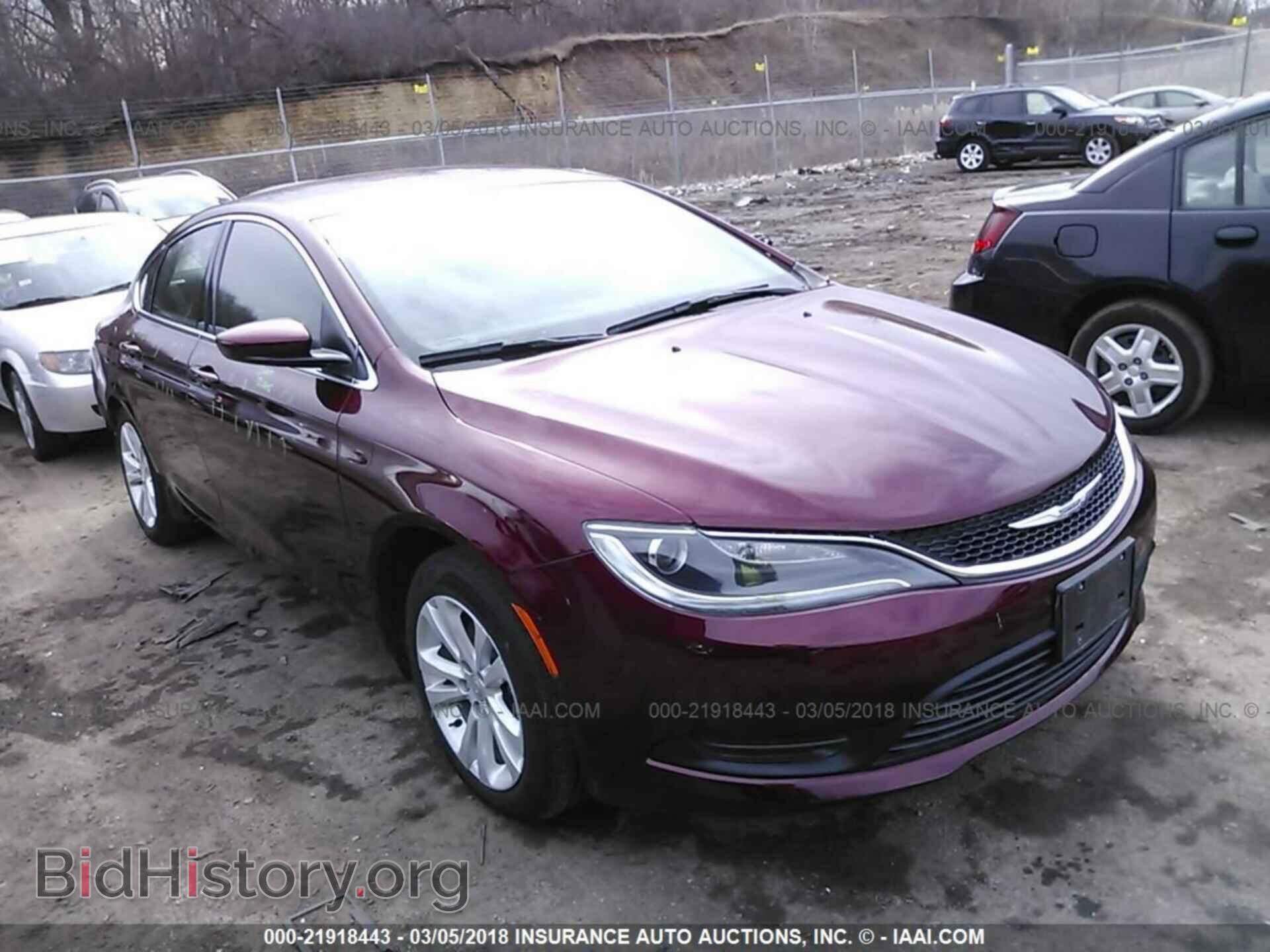 Фотография 1C3CCCFB4HN510952 - Chrysler 200 2017