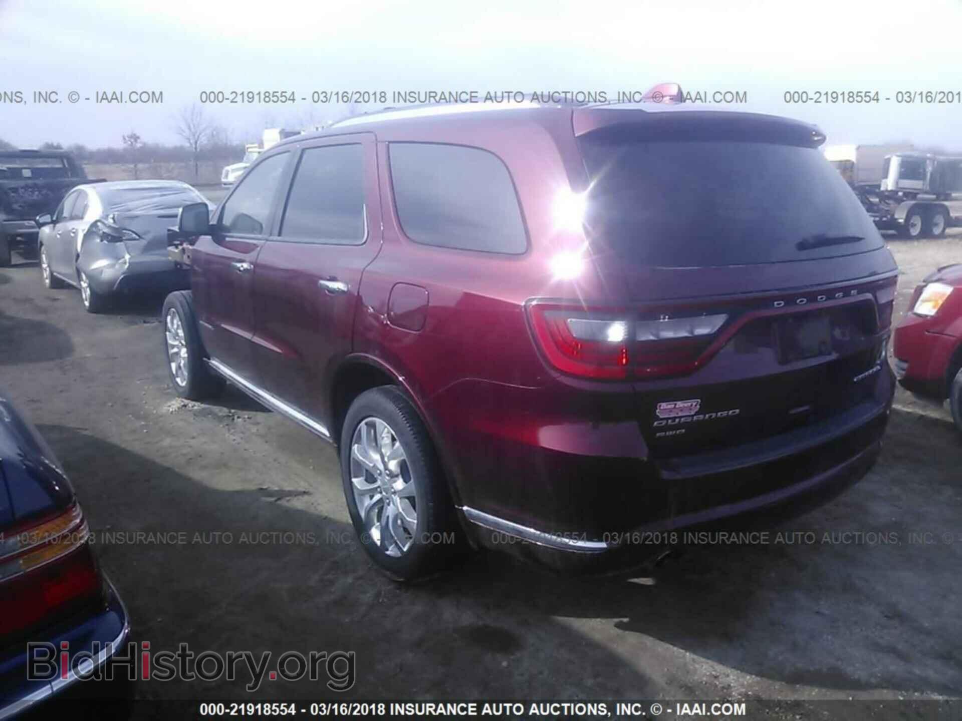 2016 Dodge Durango - VIN: 1C4RDJEG9GC403488 - Фото 3
