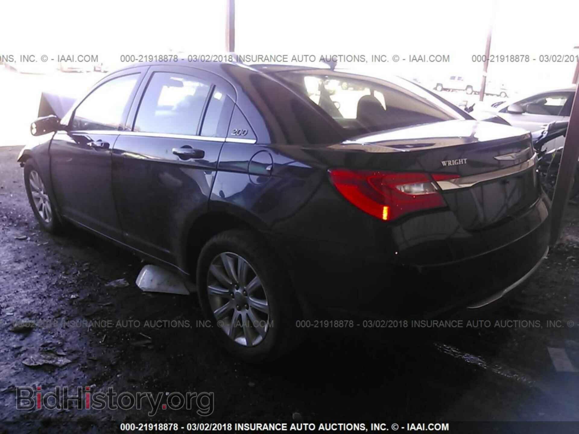 2012 Chrysler 200 - VIN: 1C3CCBBB9CN127193 - Фото 3