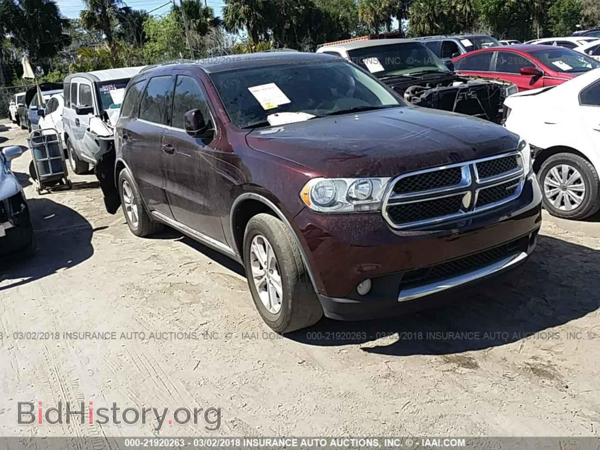 Photo 1C4RDHDG6CC144379 - Dodge Durango 2012