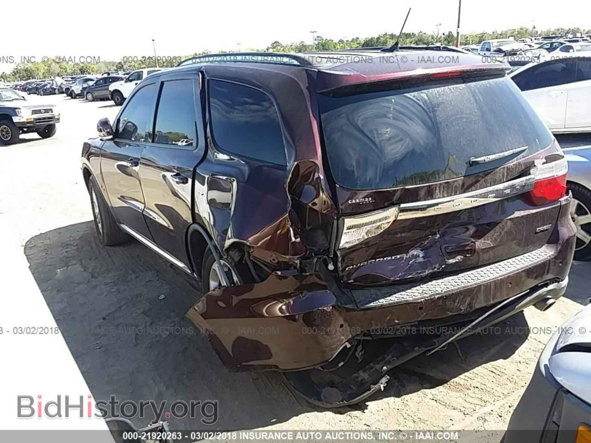 2012 Dodge Durango - VIN: 1C4RDHDG6CC144379 - Фото 3