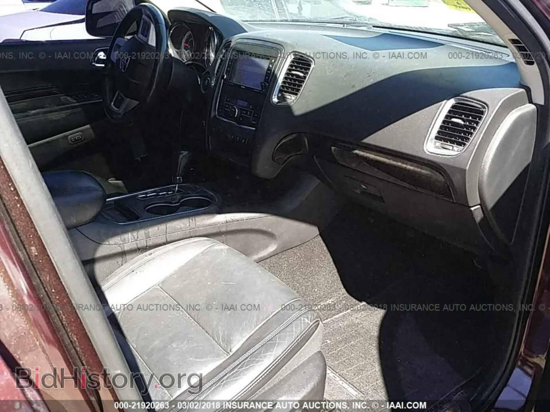 2012 Dodge Durango - VIN: 1C4RDHDG6CC144379 - Фото 5