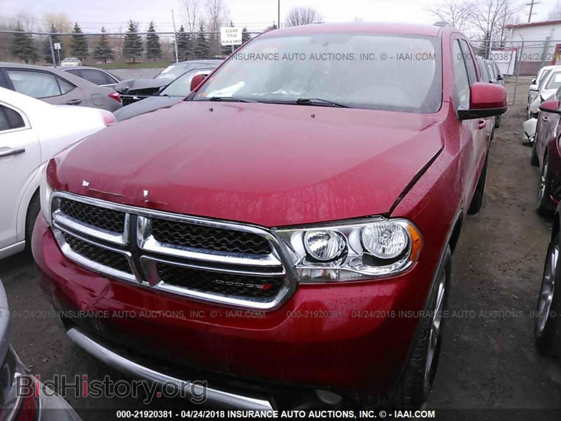 2011 Dodge Durango - VIN: 1D4RD2GG1BC629698 - Фото 2