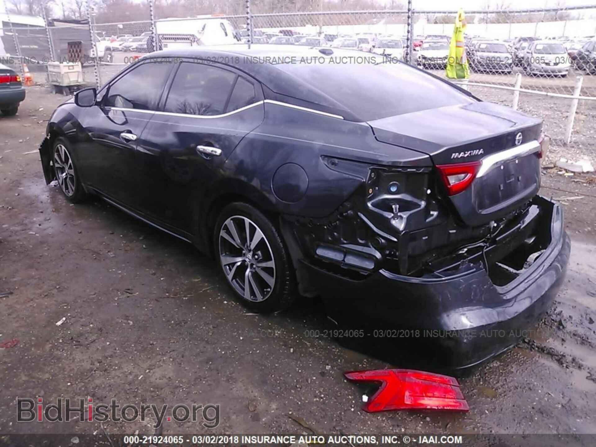 2016 Nissan Maxima - VIN: 1N4AA6AP1GC449850 - Фото 3