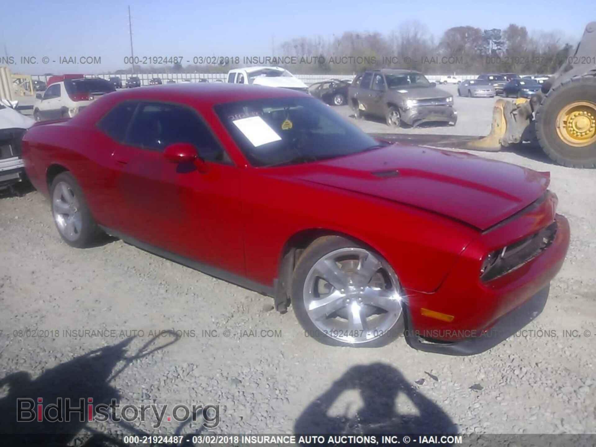 Photo 2C3CDYAG1CH171355 - Dodge Challenger 2012