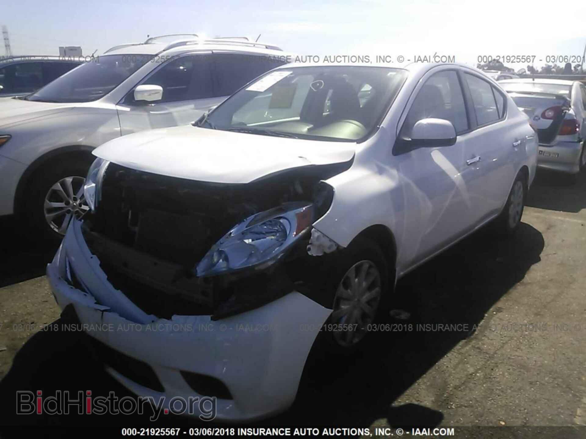 2014 Nissan Versa - VIN: 3N1CN7AP4EL876425 - Photo 2