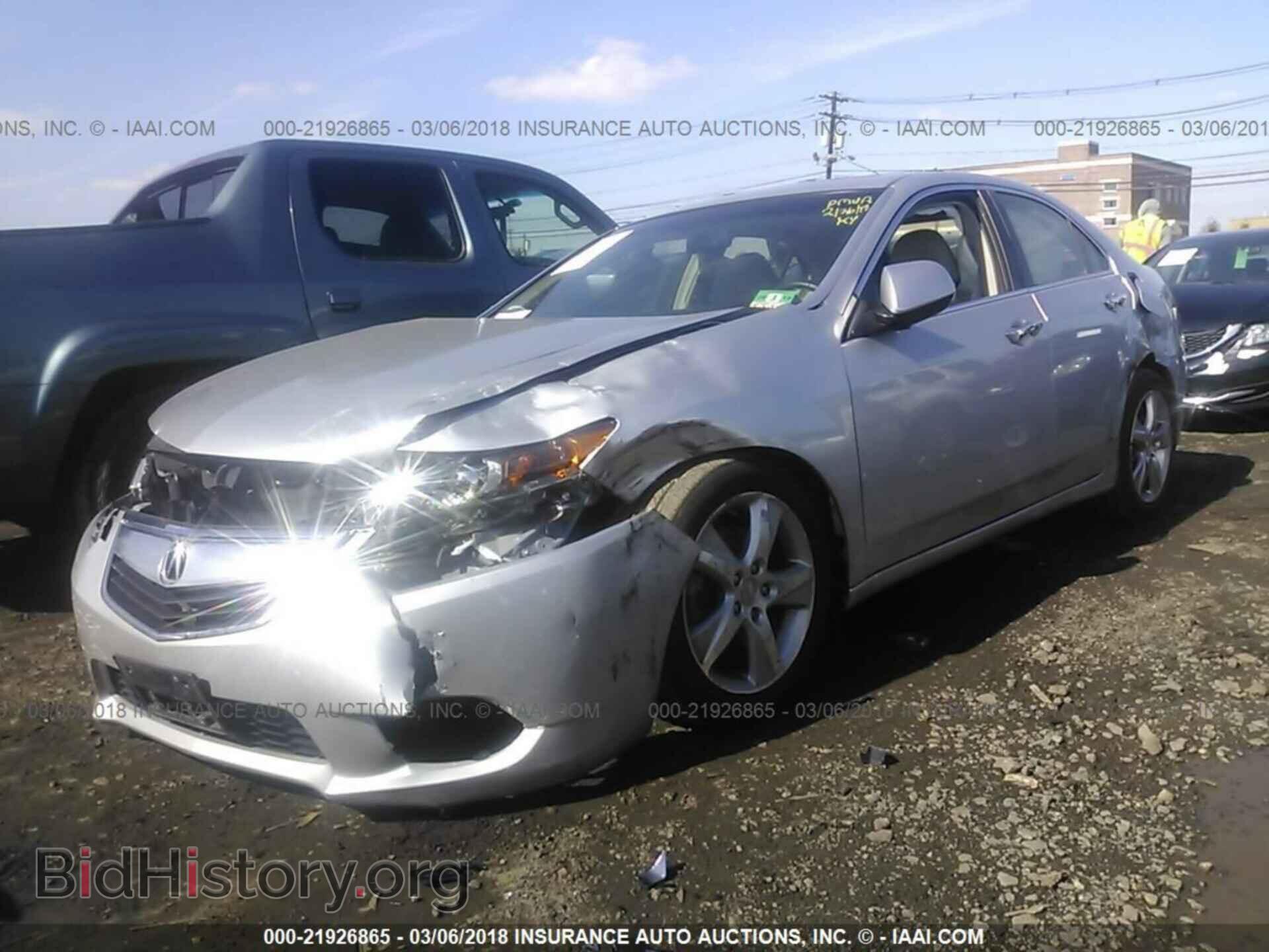 2012 Acura Tsx - VIN: JH4CU2F45CC013349 - Фото 2