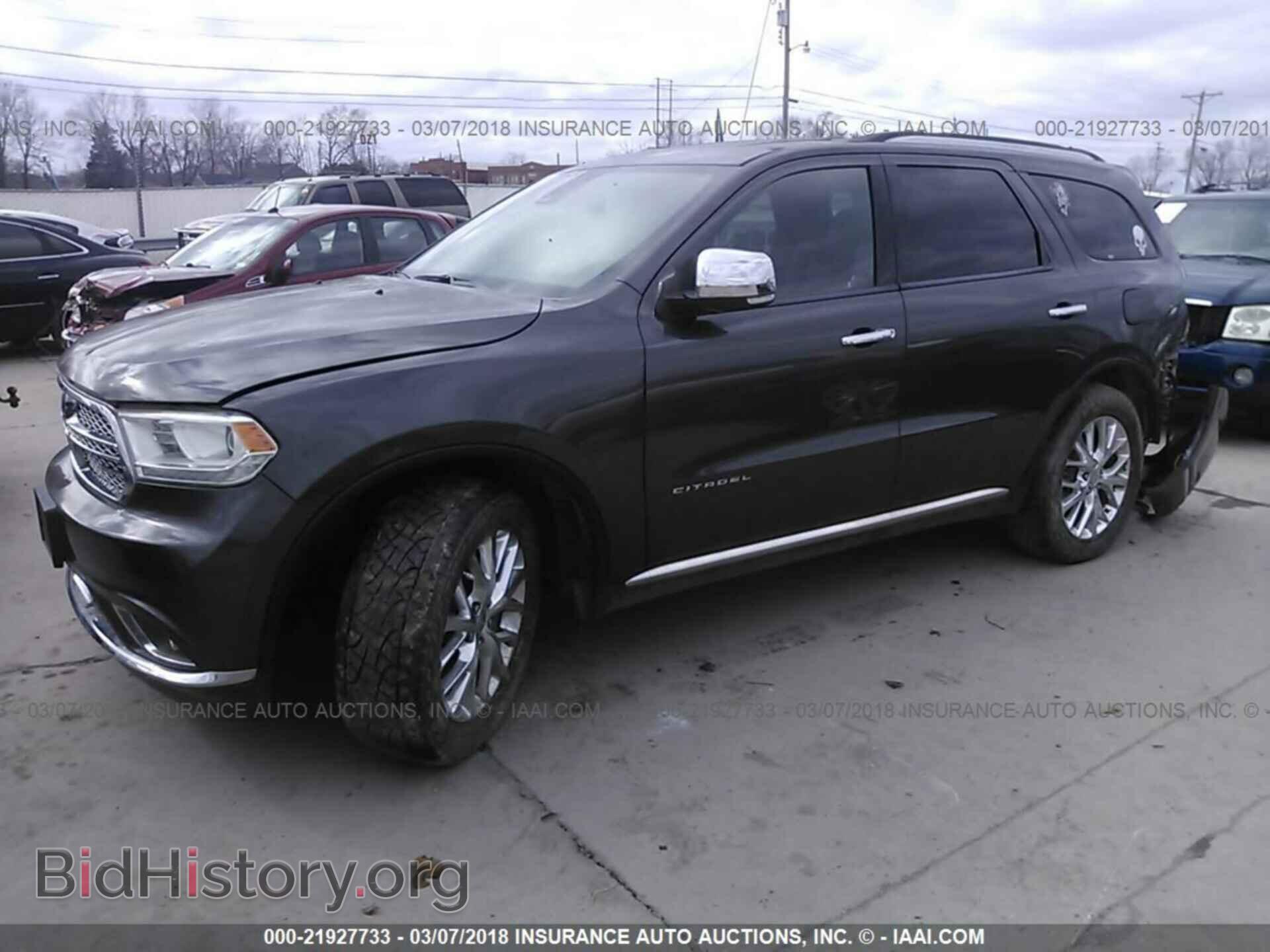 2014 Dodge Durango - VIN: 1C4RDJEG8EC591885 - Фото 2