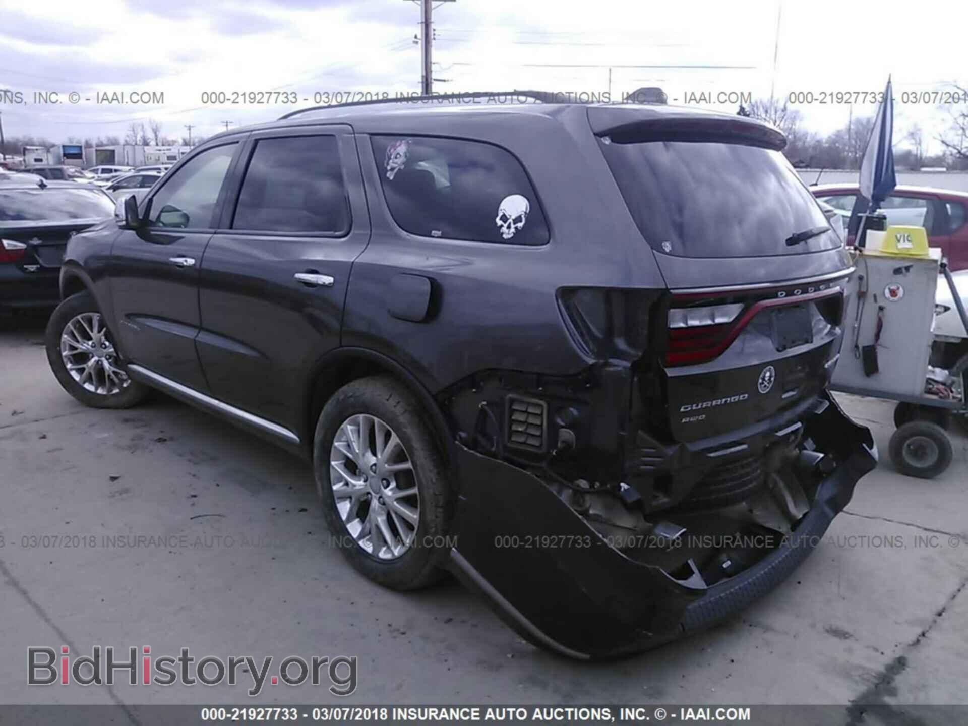 2014 Dodge Durango - VIN: 1C4RDJEG8EC591885 - Фото 3