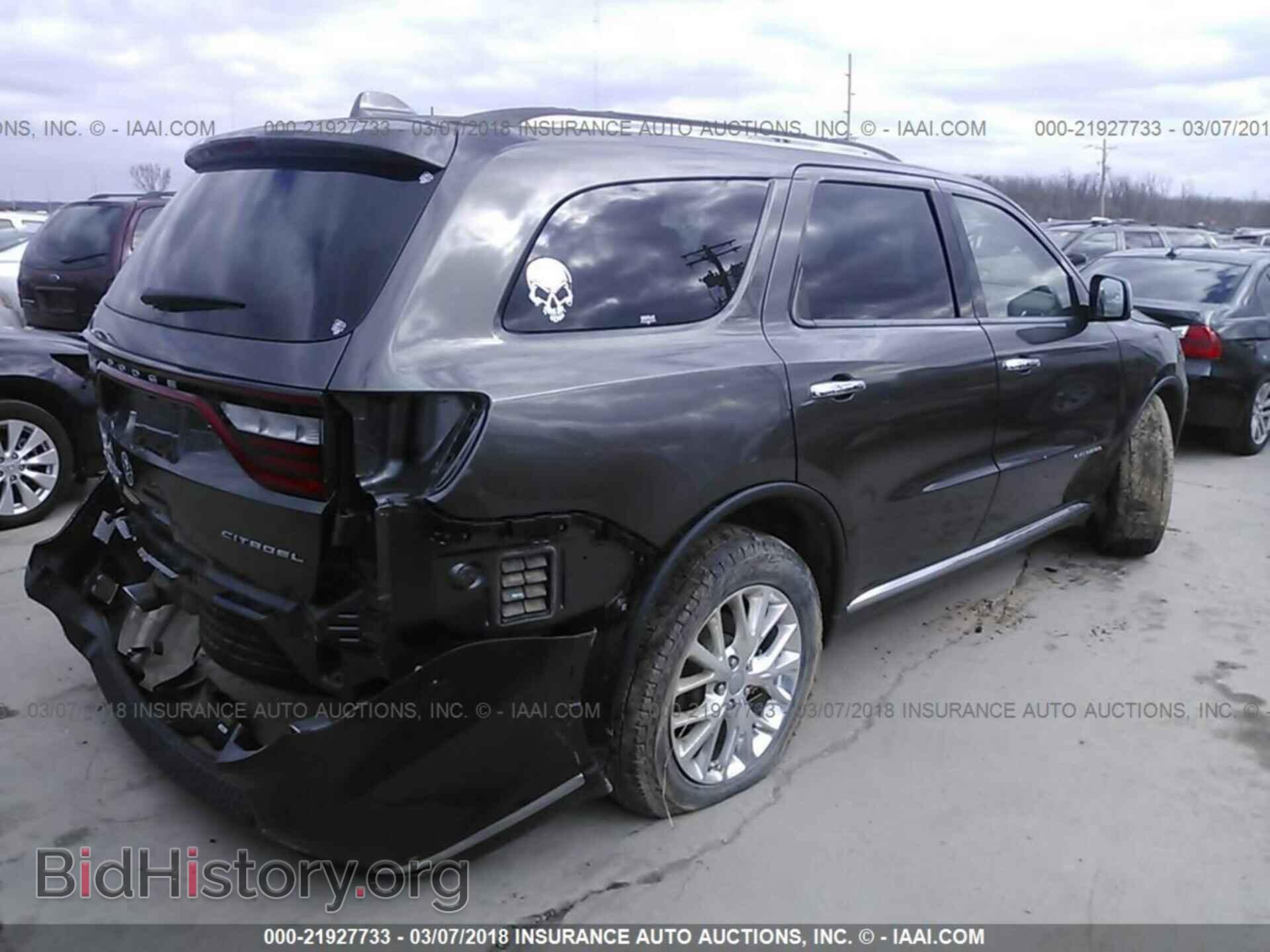 2014 Dodge Durango - VIN: 1C4RDJEG8EC591885 - Фото 4