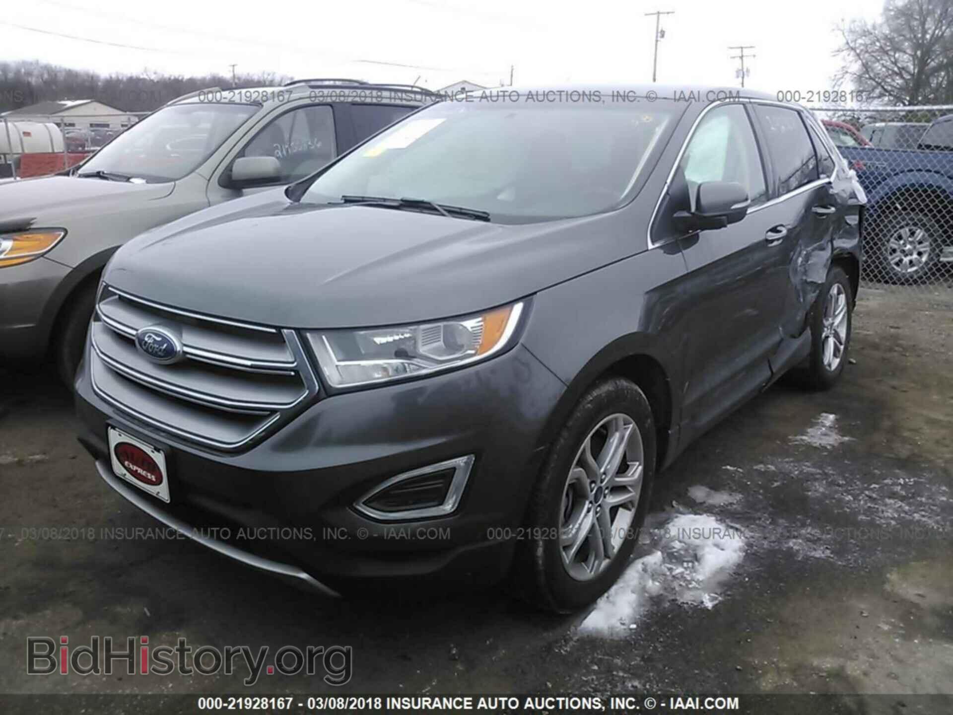 2016 Ford Edge - VIN: 2FMPK4K95GBB23440 - Фото 2