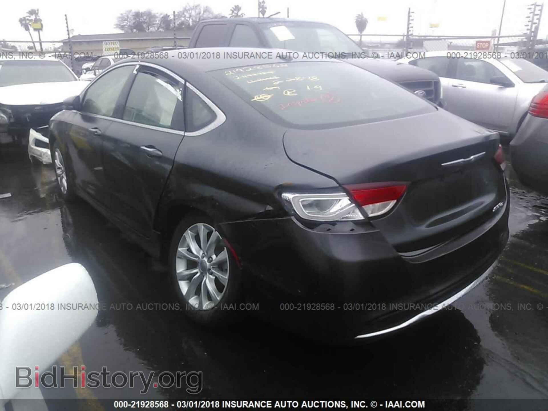 2015 Chrysler 200 - VIN: 1C3CCCCB6FN544280 - Фото 3