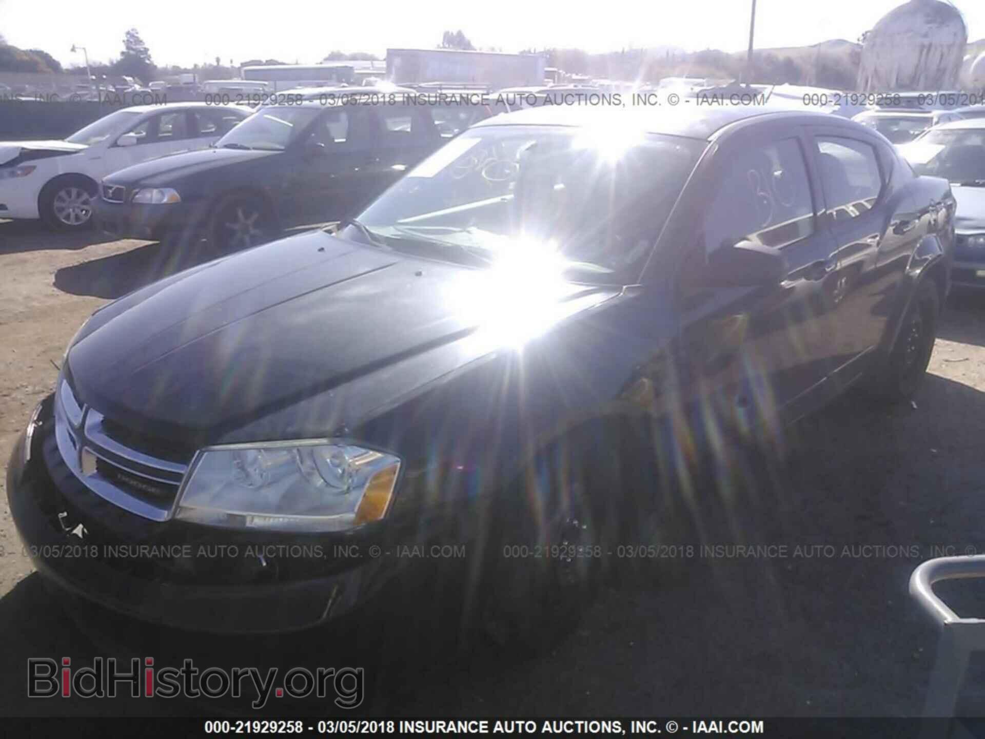 2012 Dodge Avenger - VIN: 1C3CDZAG7CN276222 - Фото 2