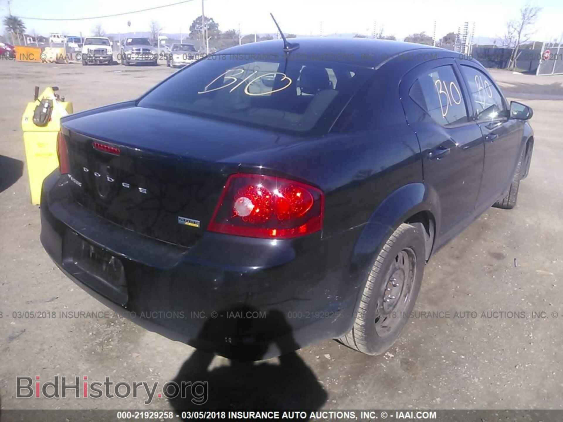 2012 Dodge Avenger - VIN: 1C3CDZAG7CN276222 - Фото 4