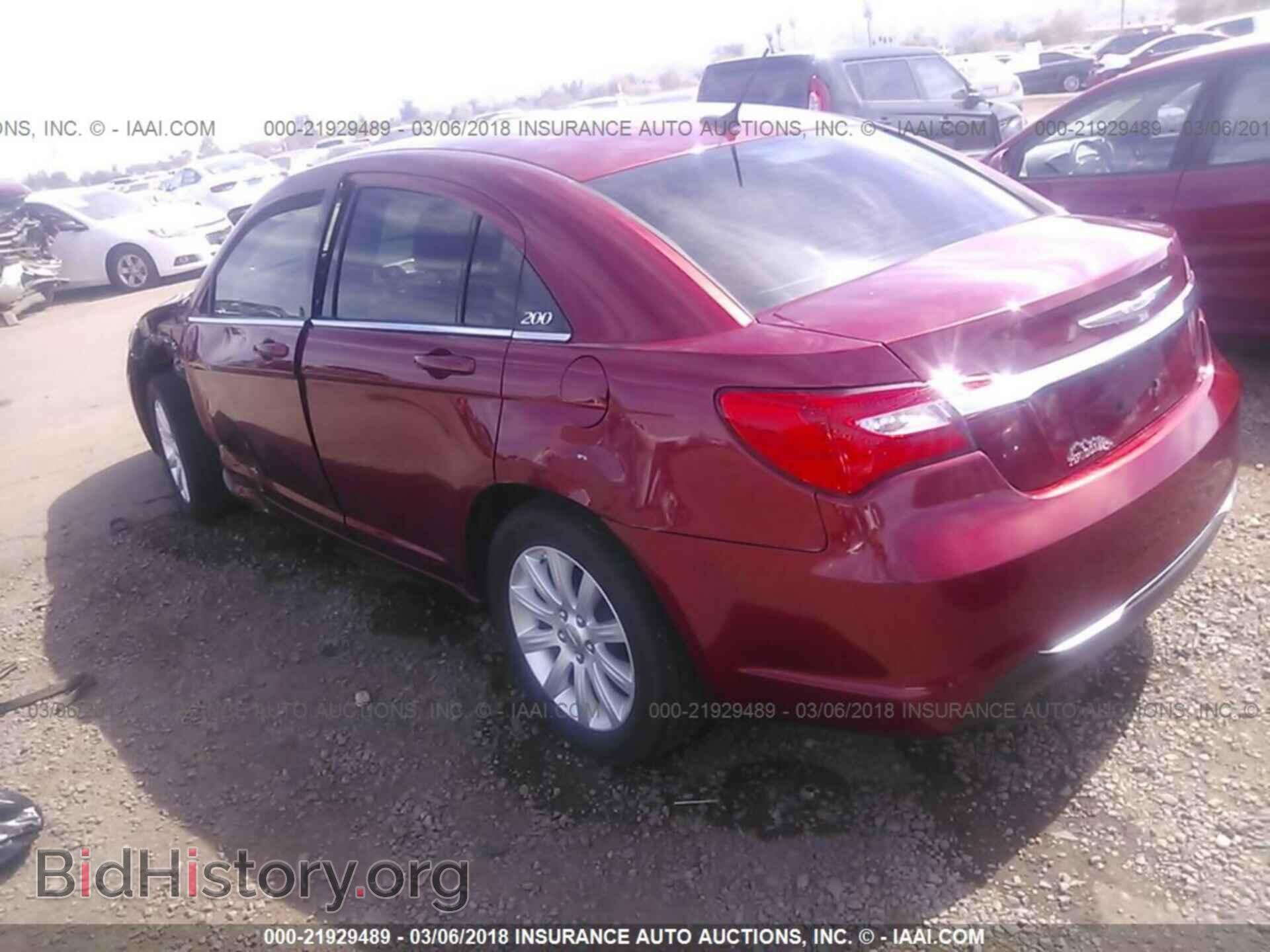 2013 Chrysler 200 - VIN: 1C3CCBBB8DN549361 - Photo 3