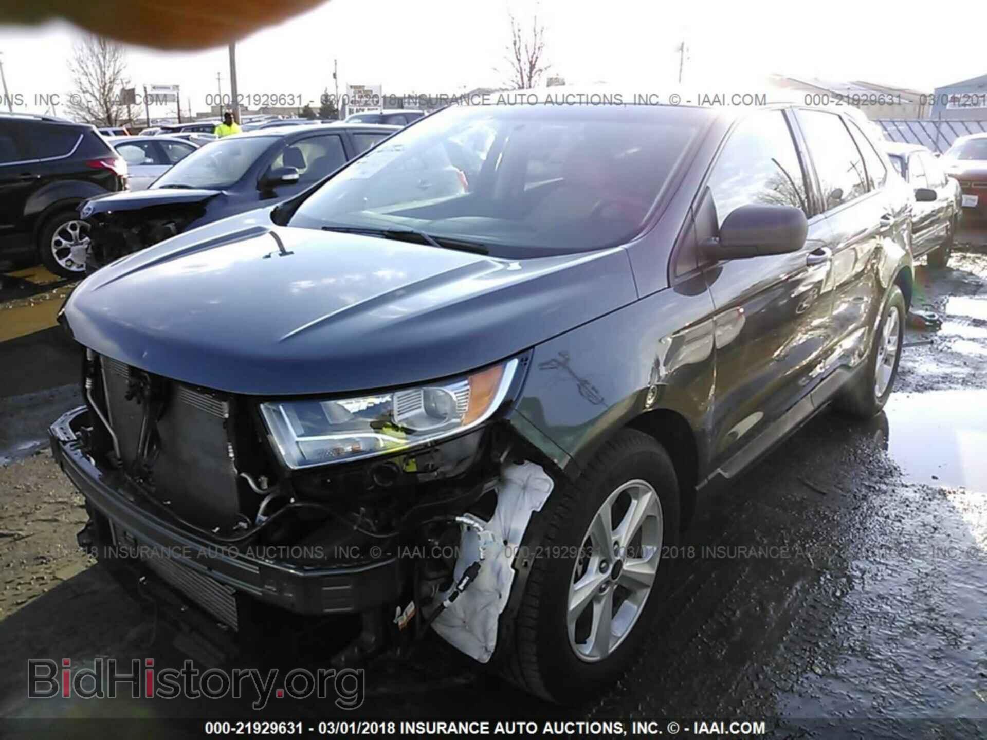2015 Ford Edge - VIN: 2FMTK4G90FBC27310 - Фото 2