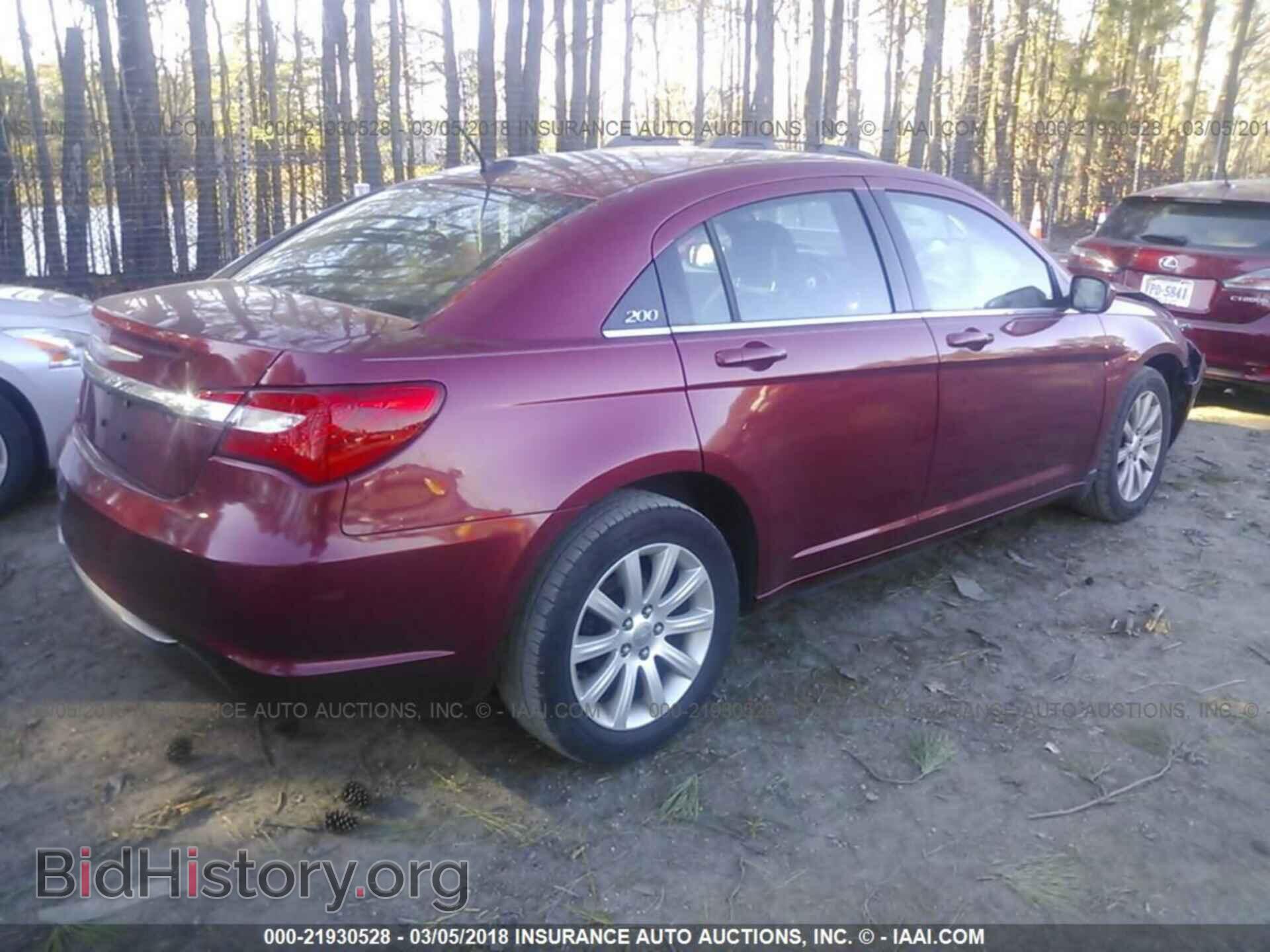 2012 Chrysler 200 - VIN: 1C3CCBBB3CN131949 - Фото 4