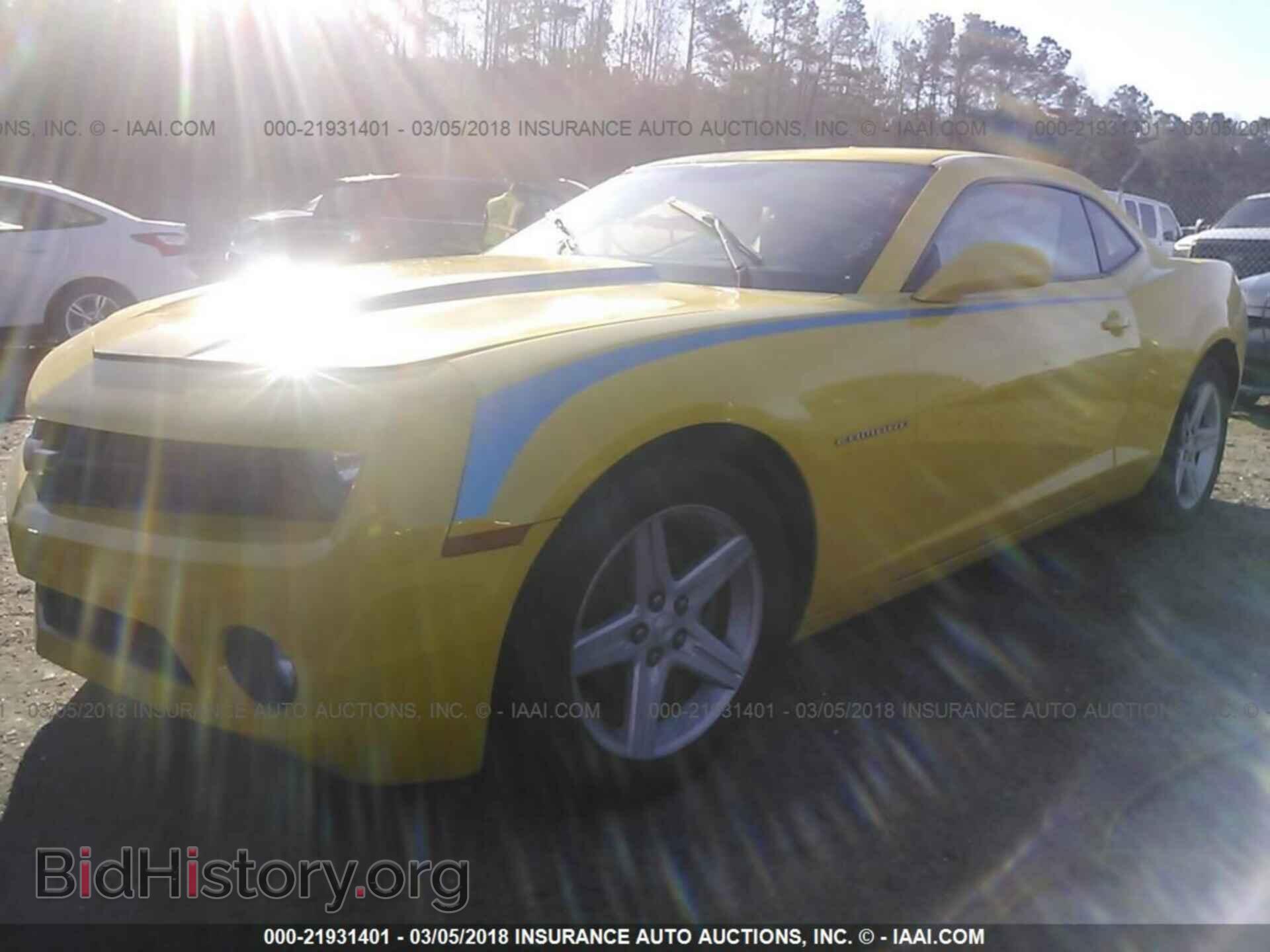 2012 Chevrolet Camaro - VIN: 2G1FB1E33C9119306 - Фото 2