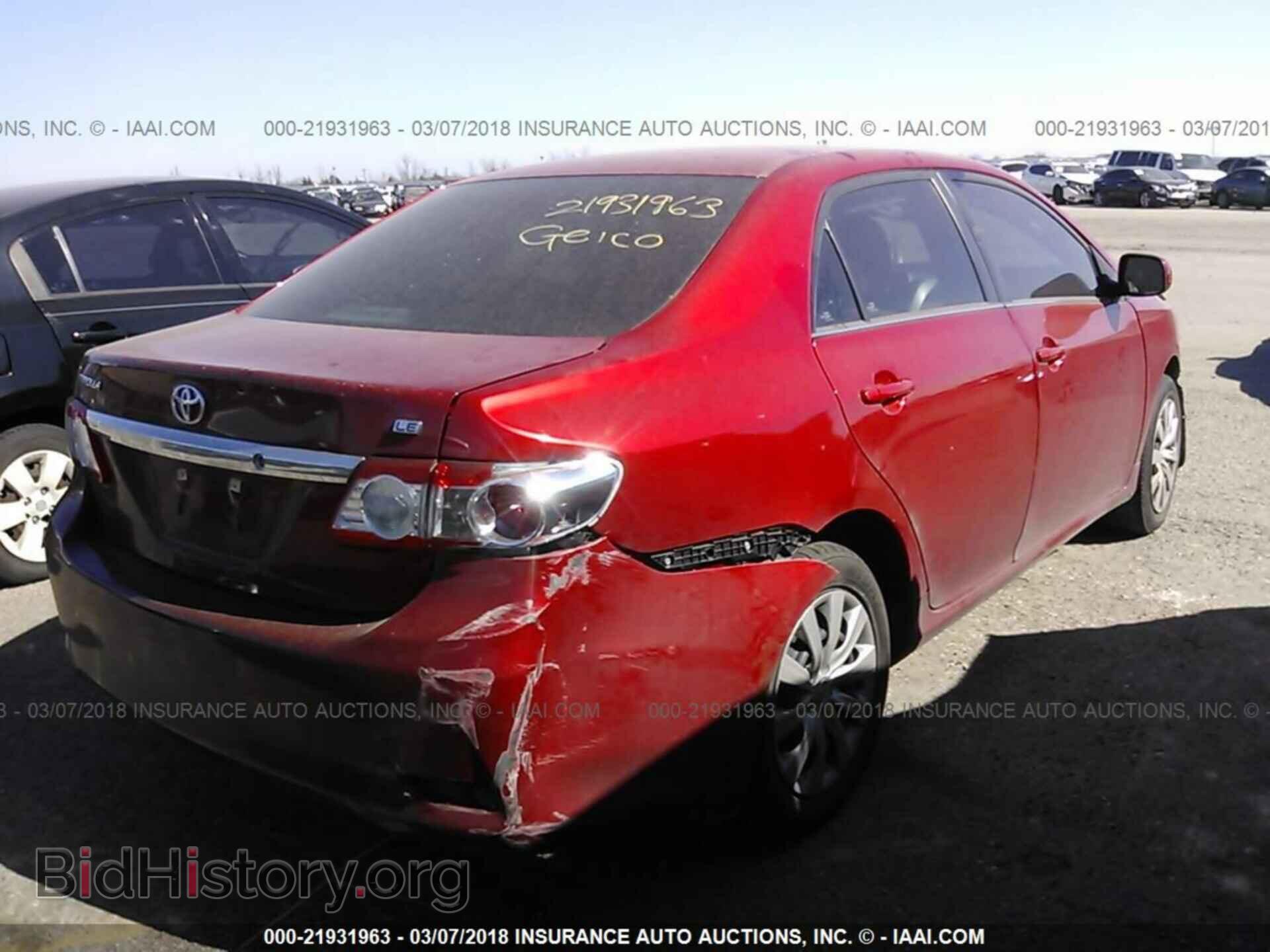 2013 Toyota Corolla - VIN: 5YFBU4EEXDP164523 - Фото 4