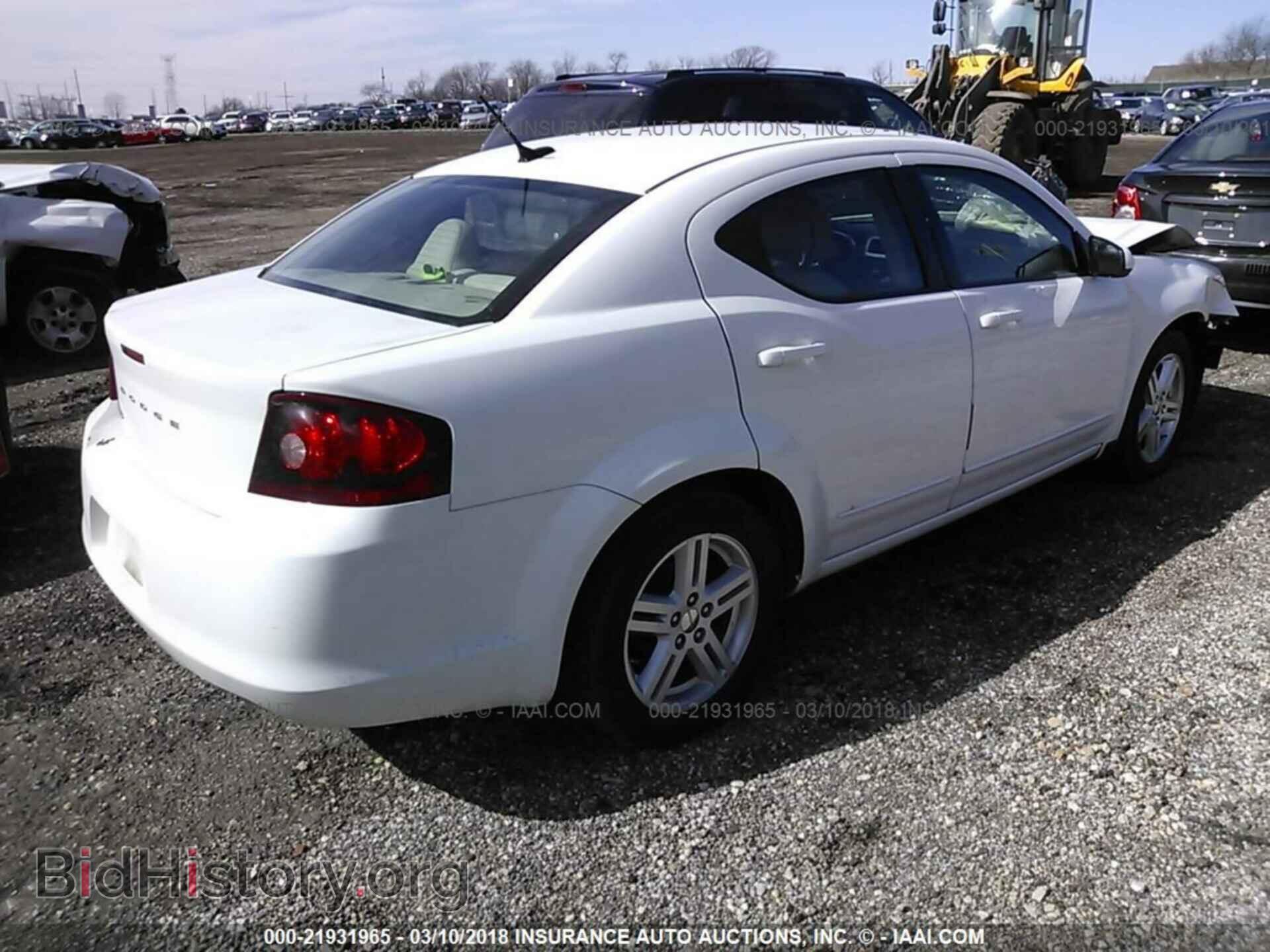 2012 Dodge Avenger - VIN: 1C3CDZCB7CN196677 - Фото 4