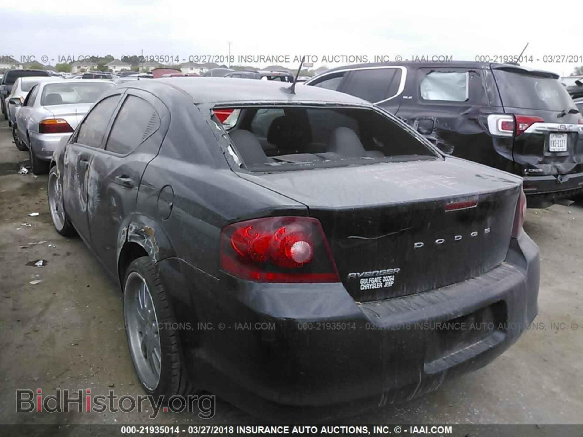 2013 Dodge Avenger - VIN: 1C3CDZAB3DN752181 - Фото 3