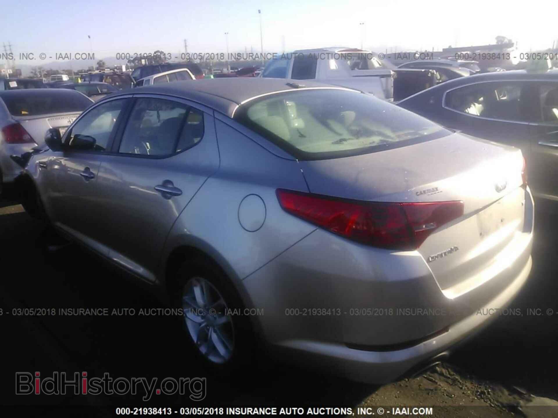 2013 Kia Optima - VIN: KNAGM4A75D5370596 - Фото 3
