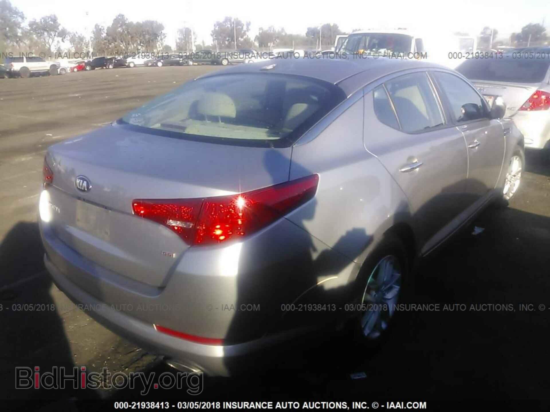 2013 Kia Optima - VIN: KNAGM4A75D5370596 - Фото 4