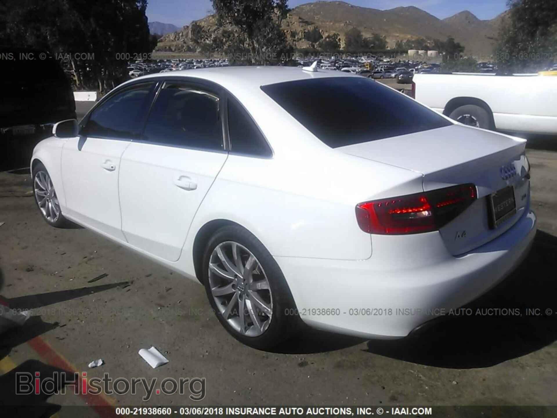 2013 Audi A4 - VIN: WAUEFAFL2DN009462 - Фото 3