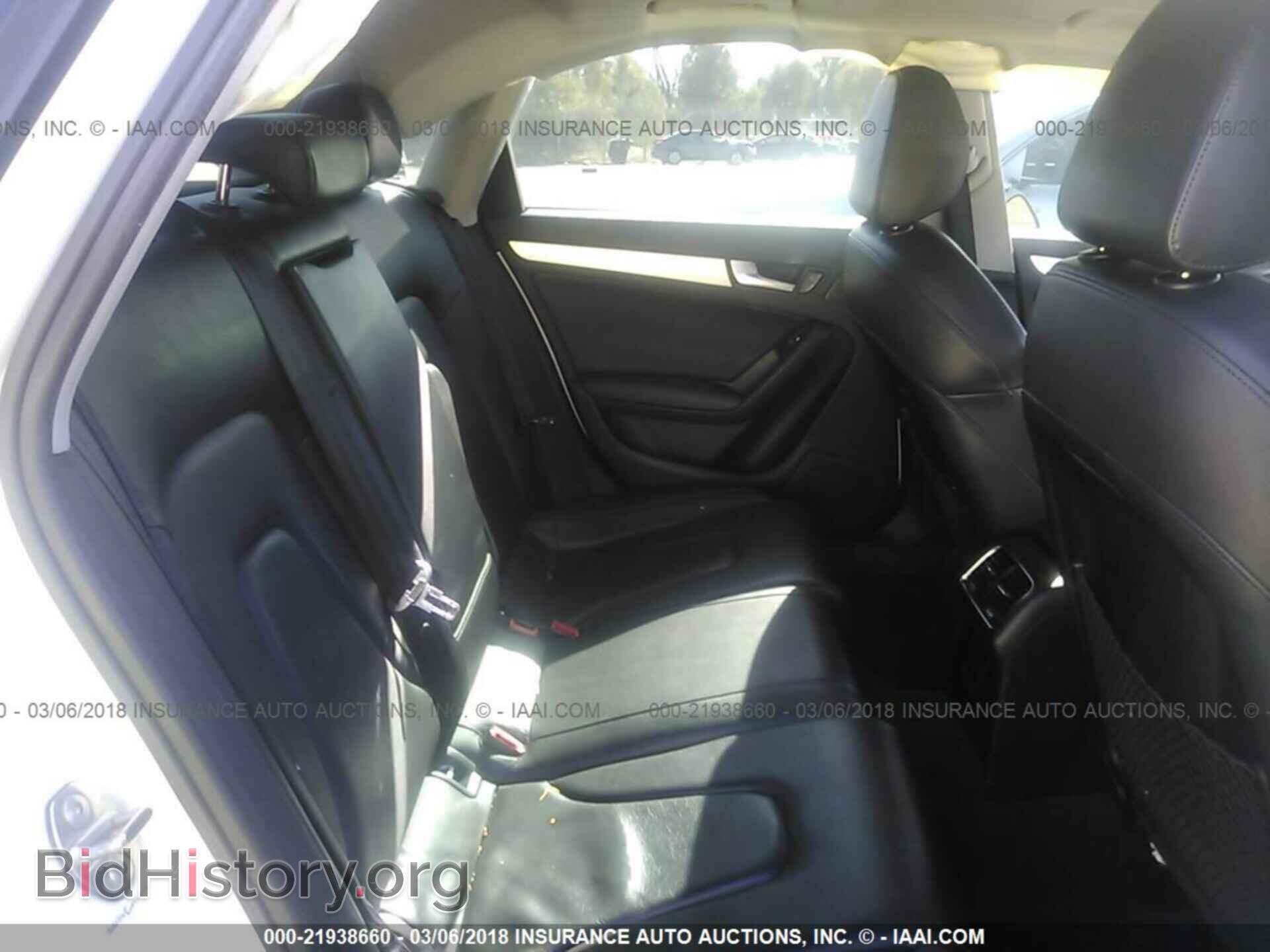 2013 Audi A4 - VIN: WAUEFAFL2DN009462 - Фото 8