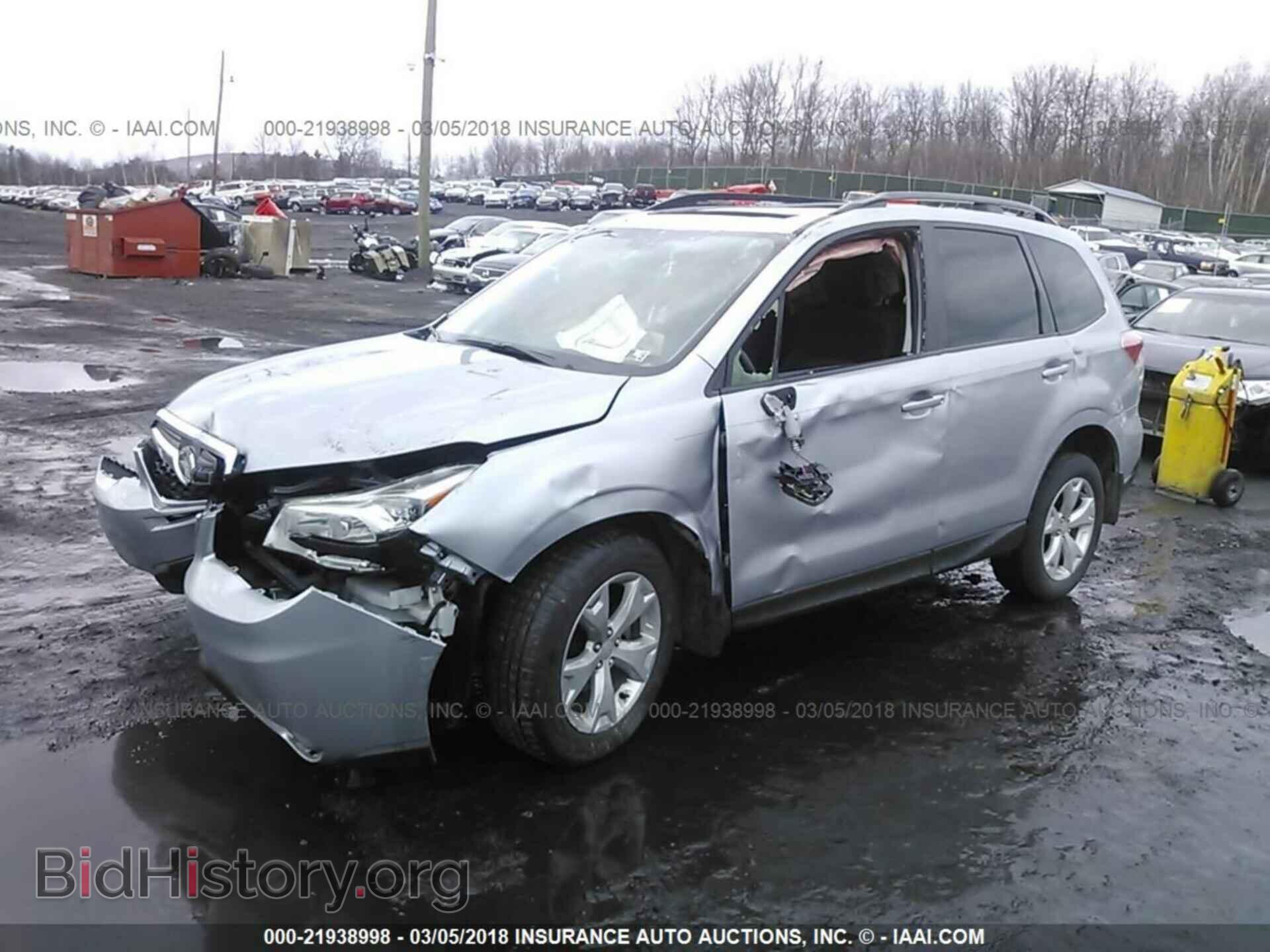 2015 Subaru Forester - VIN: JF2SJAFC9FH463215 - Фото 2