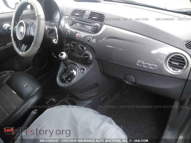 2012 Fiat 500 (VIN 3C3CFFBR9CT115444) — фото 5 из 10