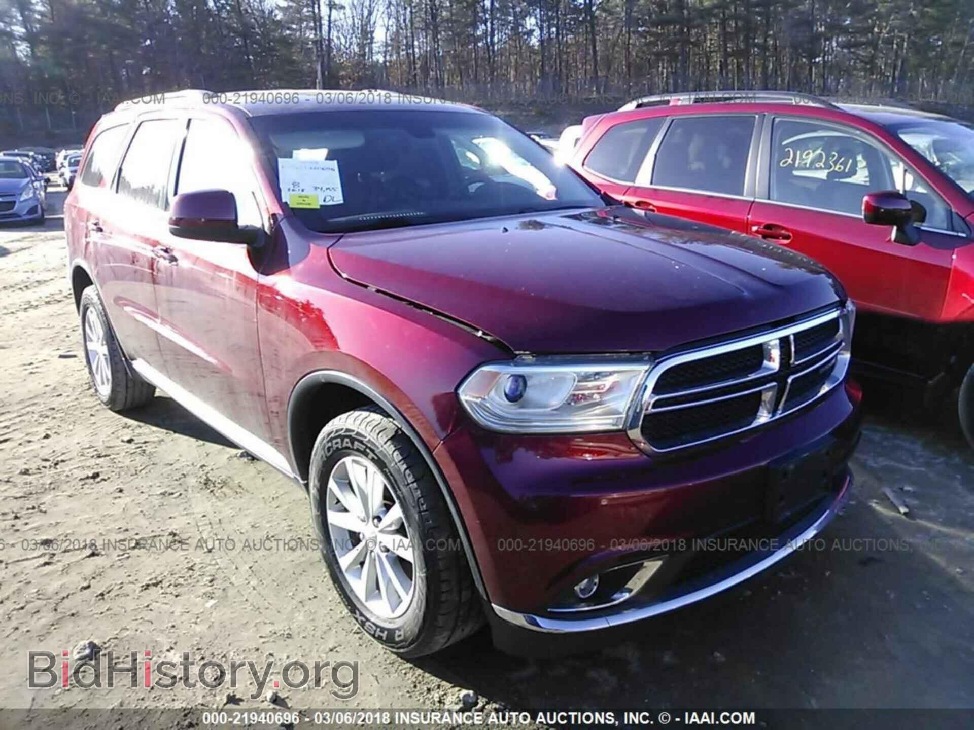 Фотография 1C4RDJAGXEC586399 - Dodge Durango 2014