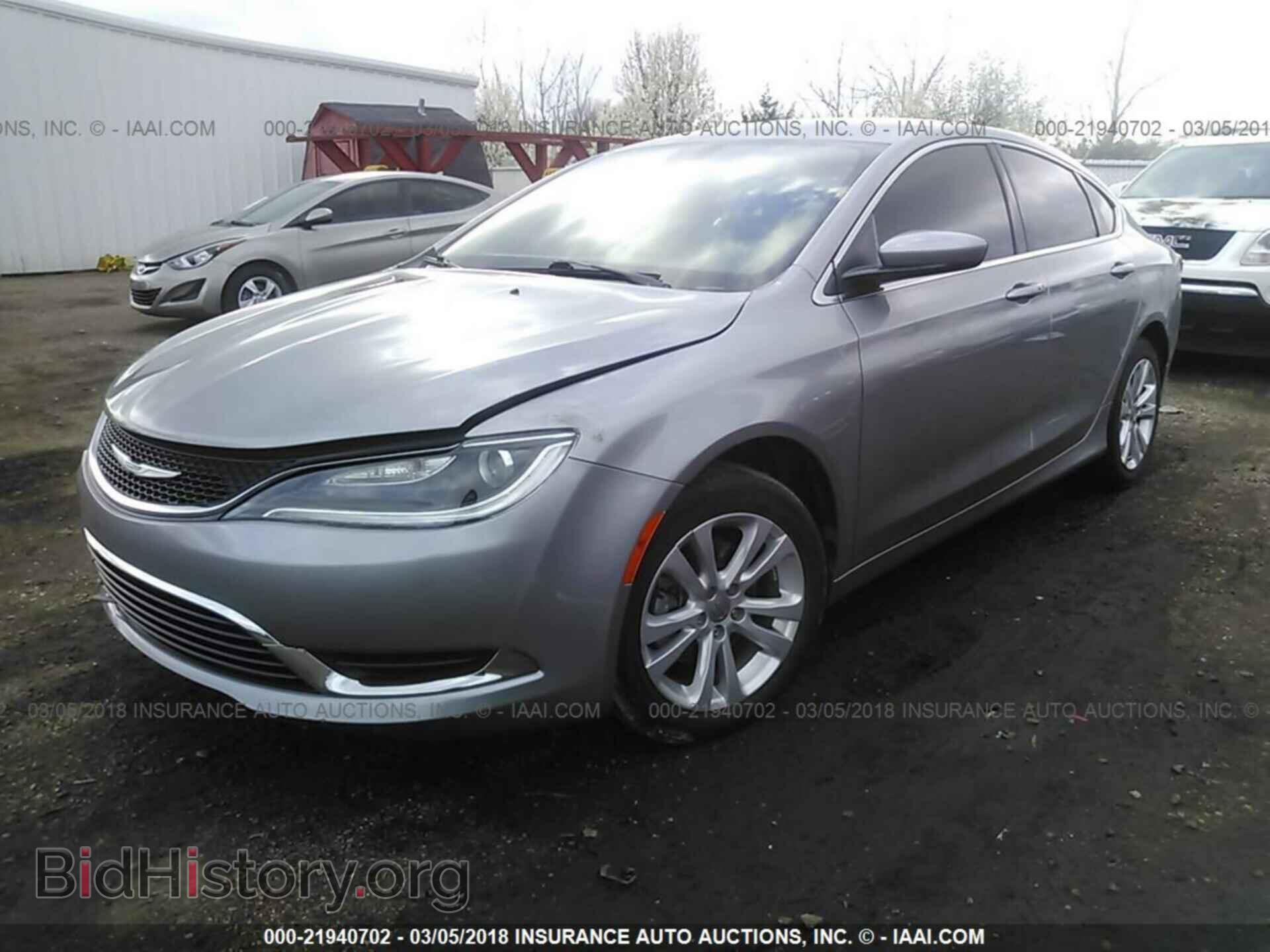 2016 Chrysler 200 - VIN: 1C3CCCAB4GN178159 - Фото 2