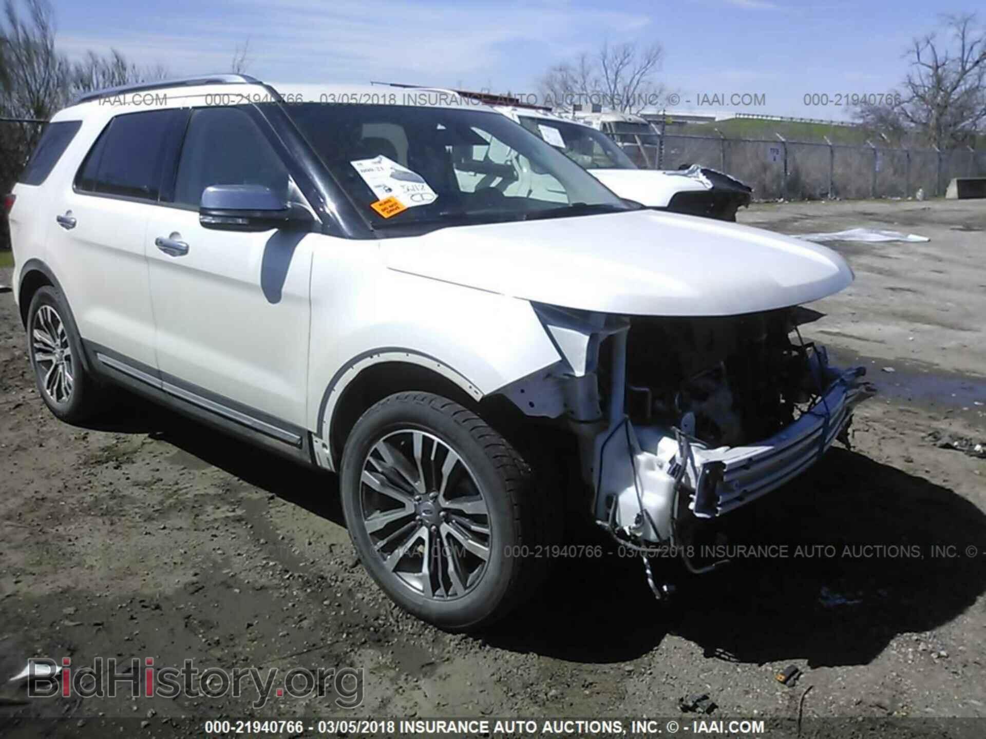 Фотография 1FM5K8HT5GGC21913 - Ford Explorer 2016