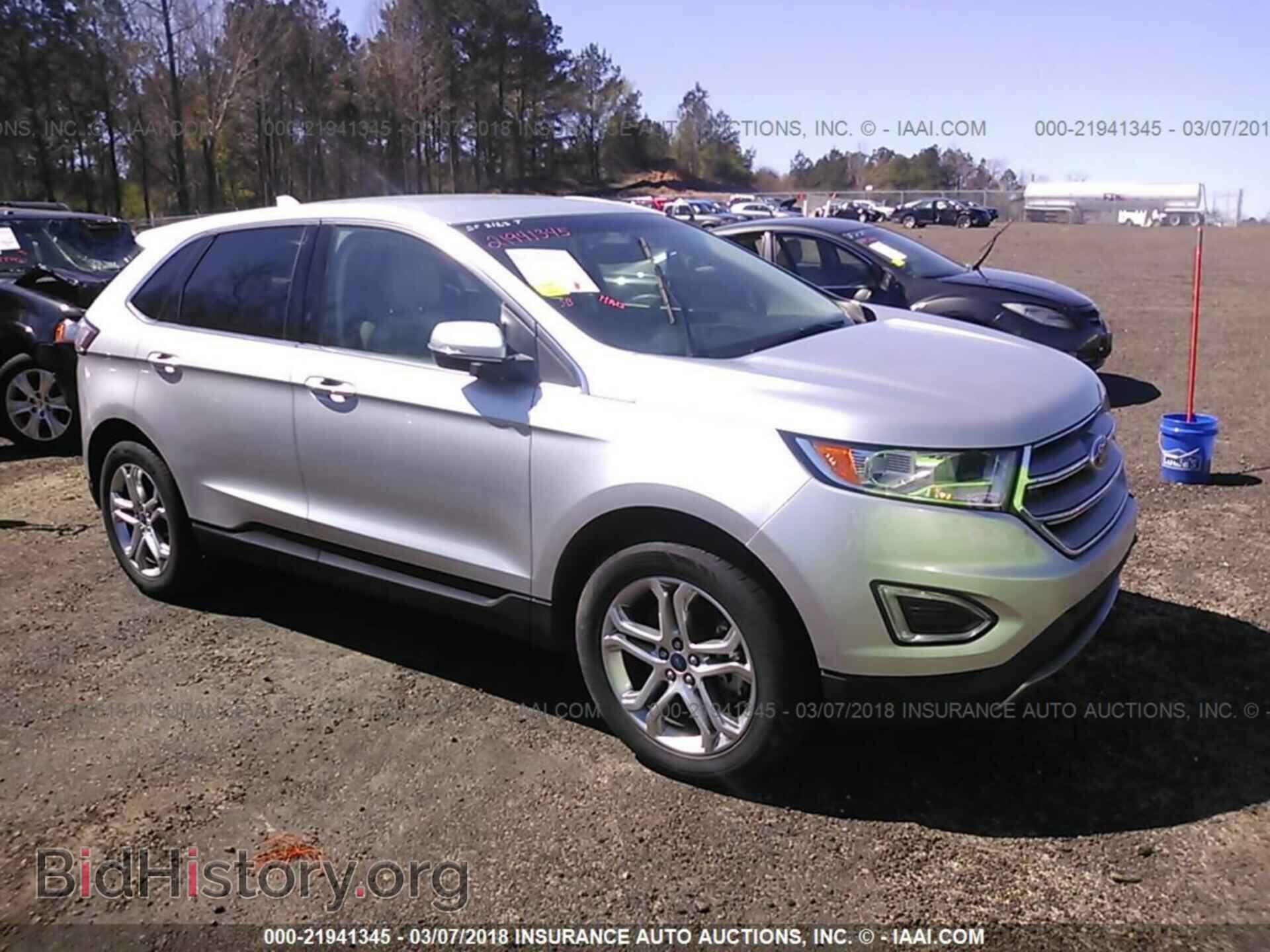 Фотография 2FMTK3K85FBC37193 - Ford Edge 2015