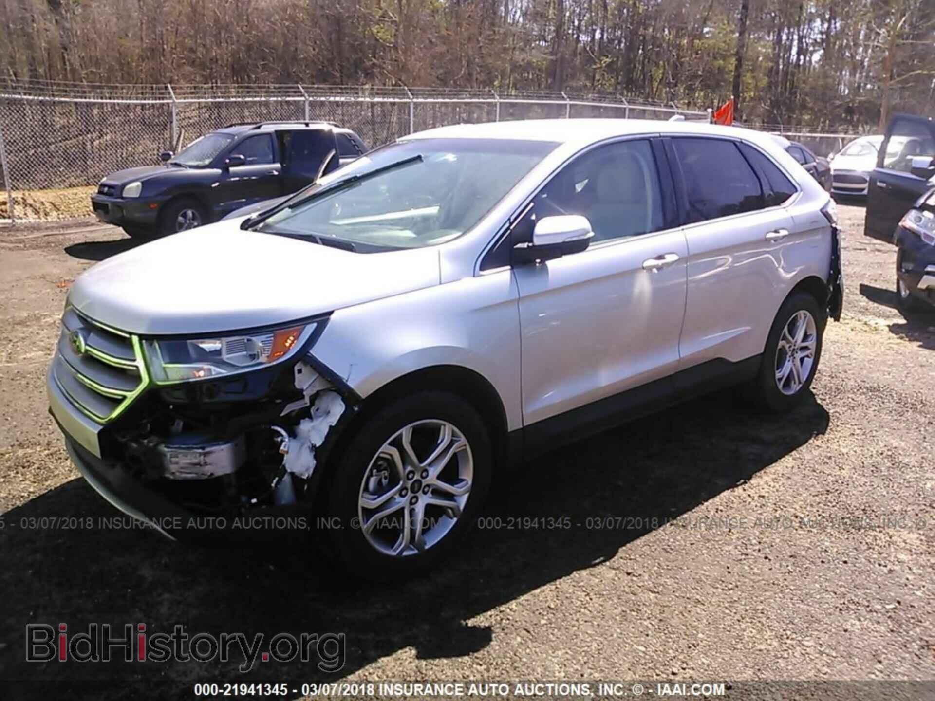 2015 Ford Edge - VIN: 2FMTK3K85FBC37193 - Фото 2