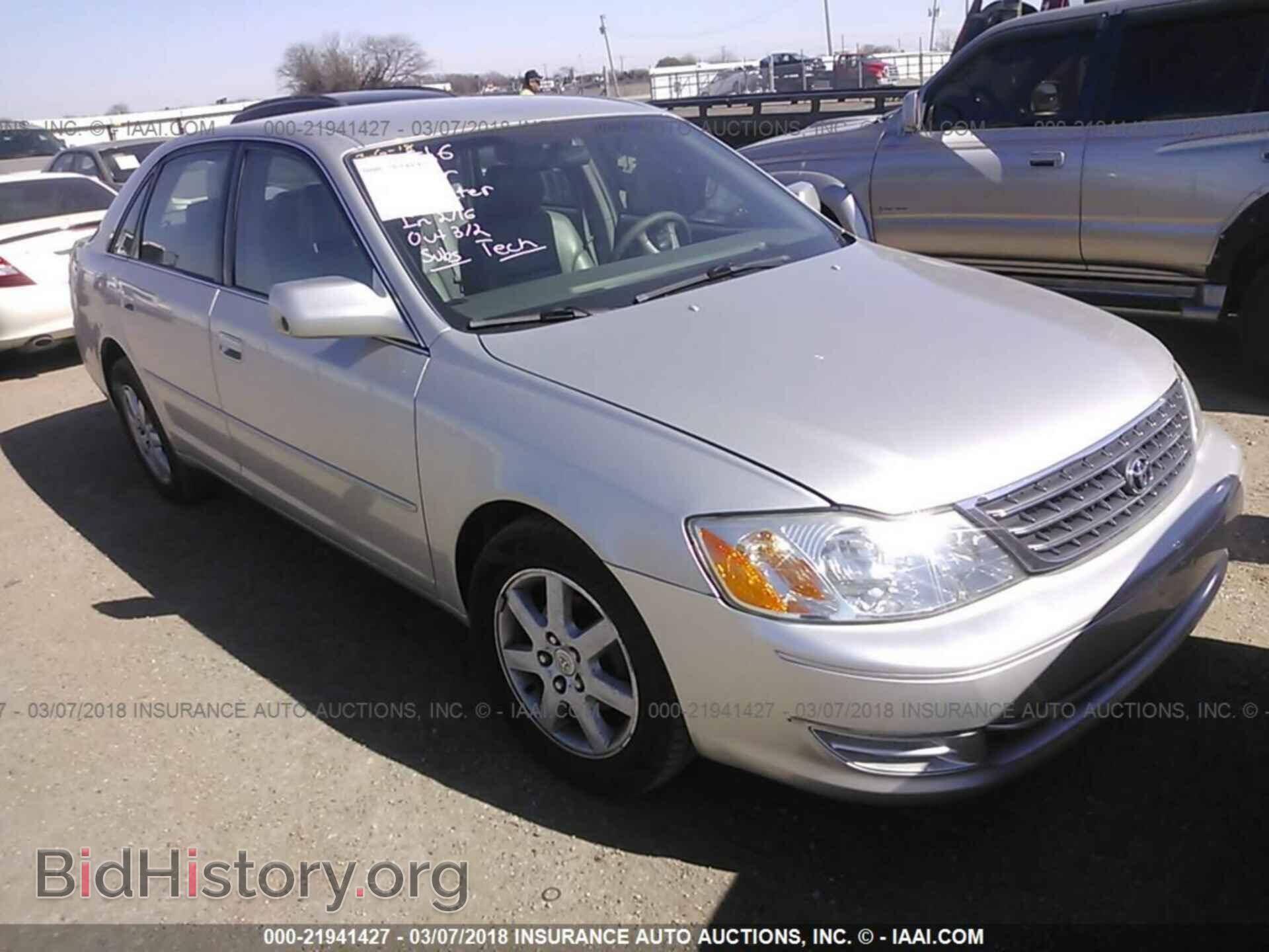 Photo 4T1BF28B23U285219 - TOYOTA AVALON 2003