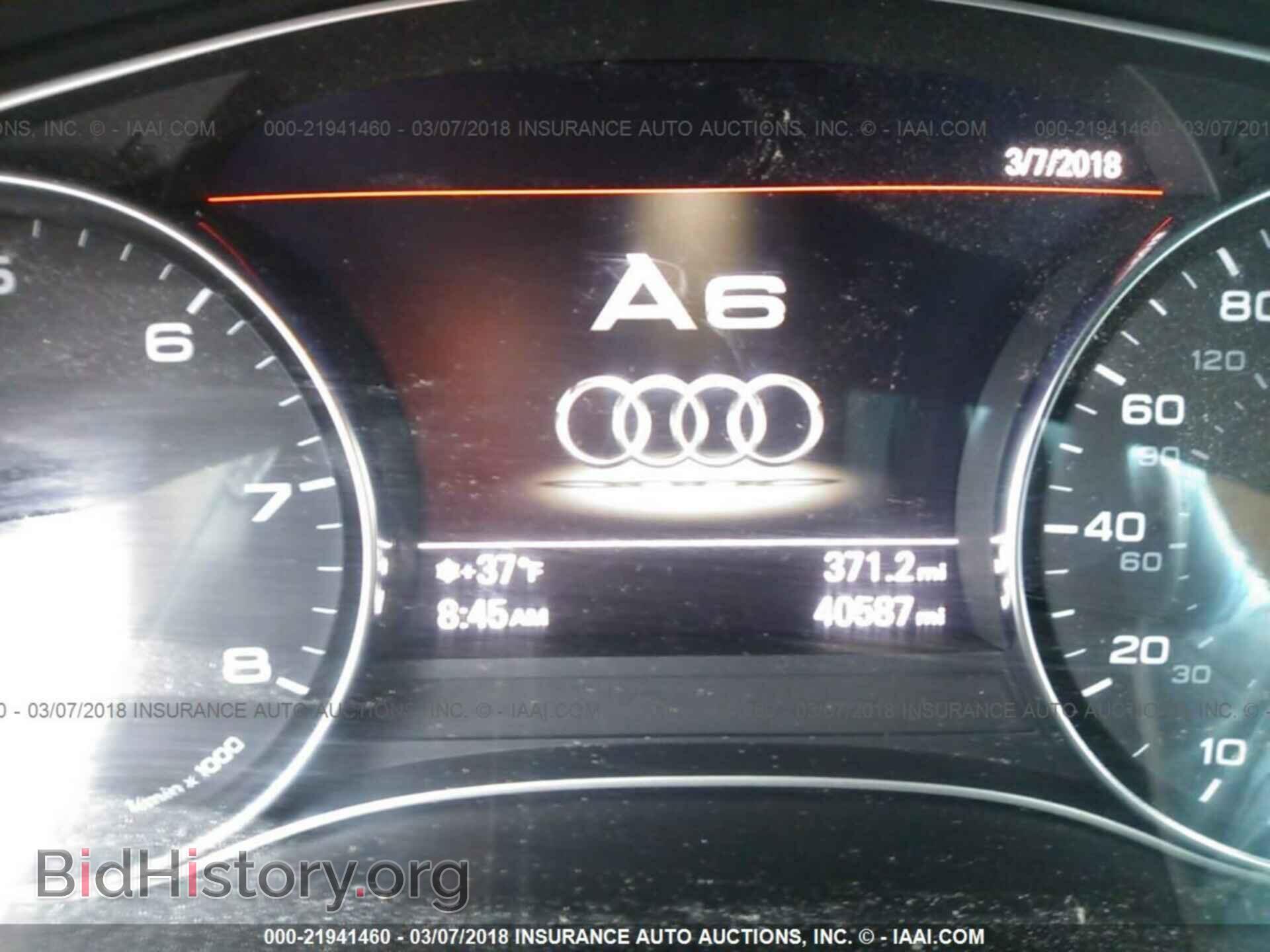 2013 Audi A6 - VIN: WAUGGAFC6DN105570 - Фото 7