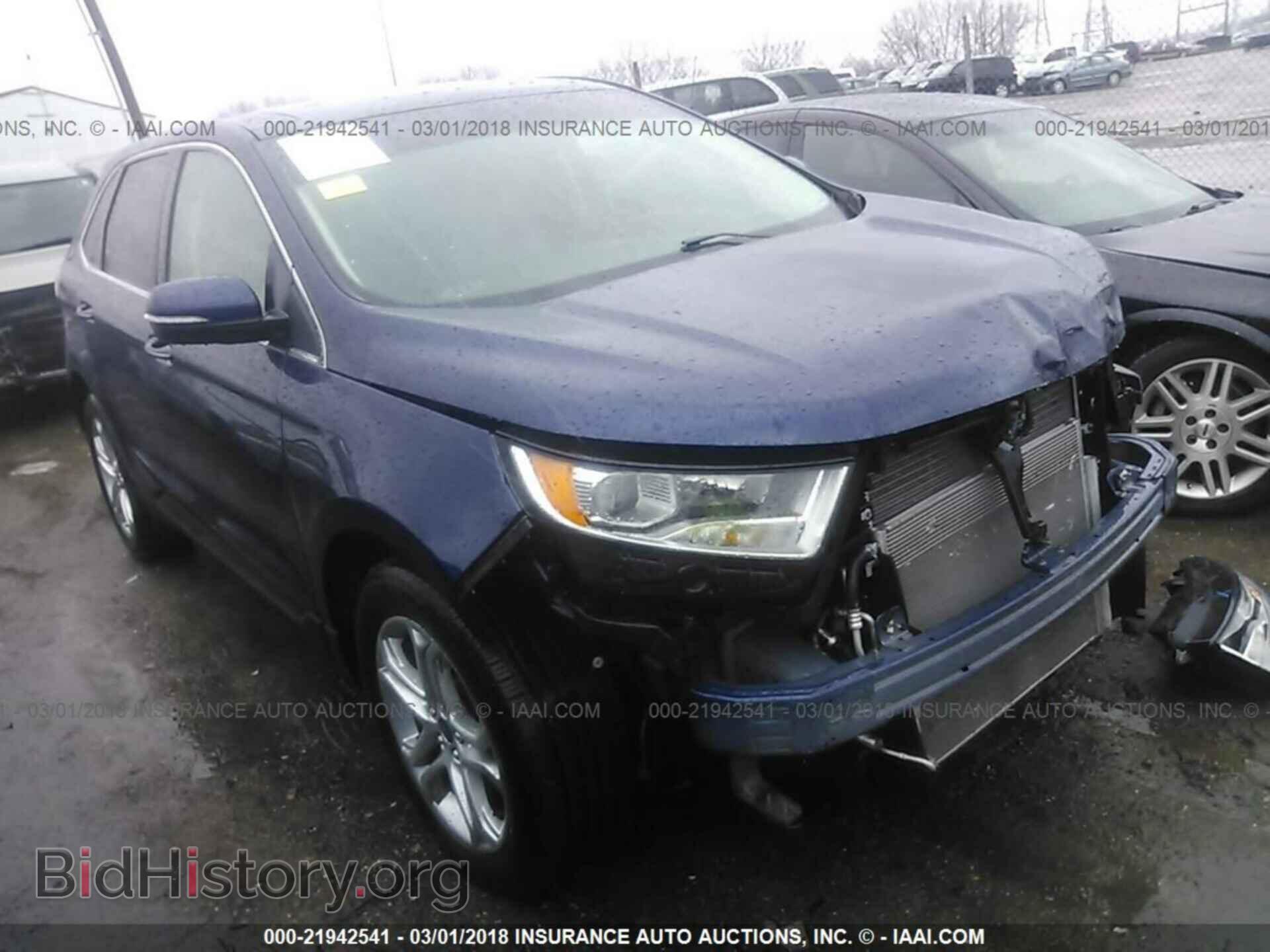 Фотография 2FMPK4K87GBB83243 - Ford Edge 2016