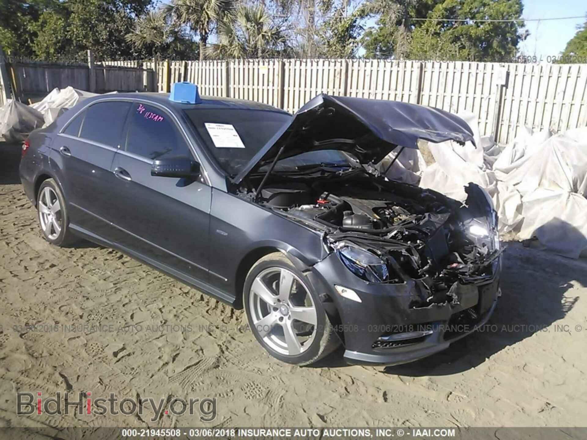 Photo WDDHF8JBXCA598148 - Mercedes-benz E 2012