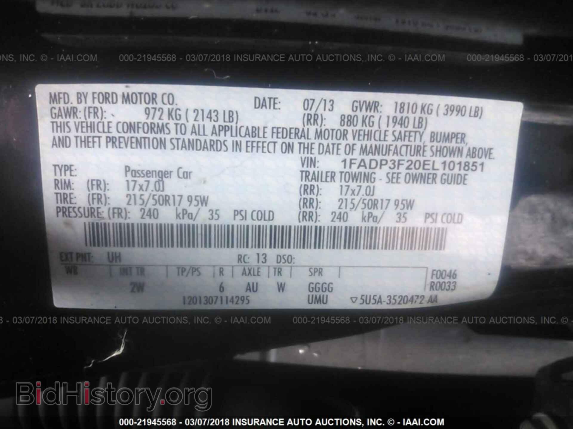 2014 Ford Focus - VIN: 1FADP3F20EL101851 - Photo 9