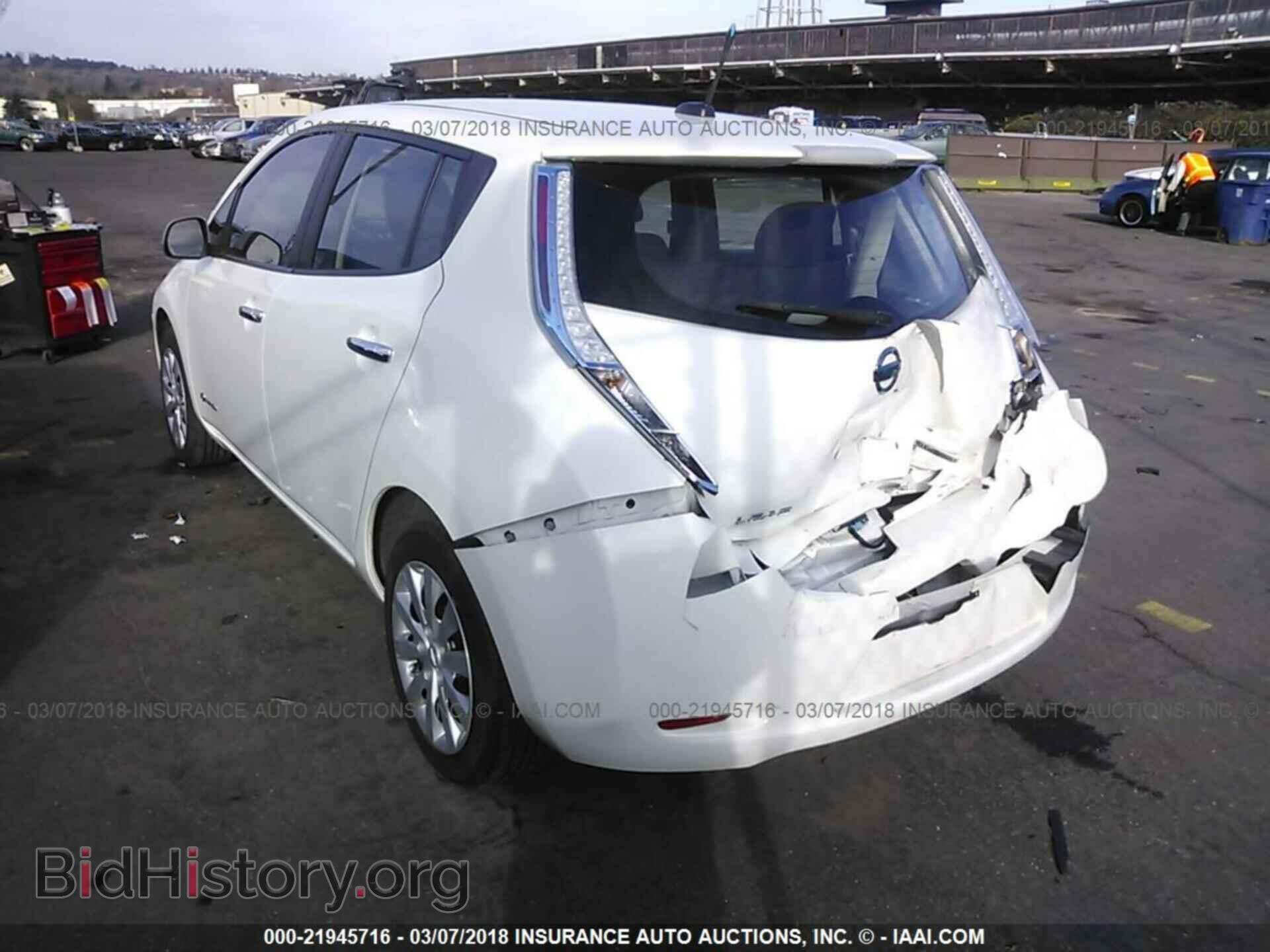 2013 Nissan Leaf - VIN: 1N4AZ0CP8DC421302 - Фото 3