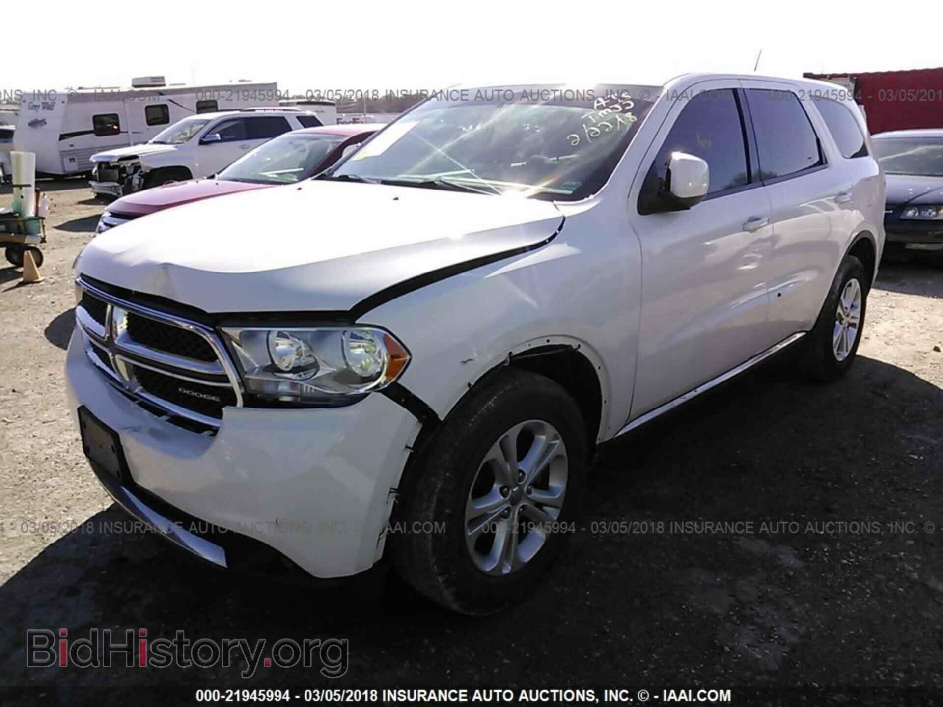 2012 Dodge Durango - VIN: 1C4RDHAGXCC168642 - Фото 2