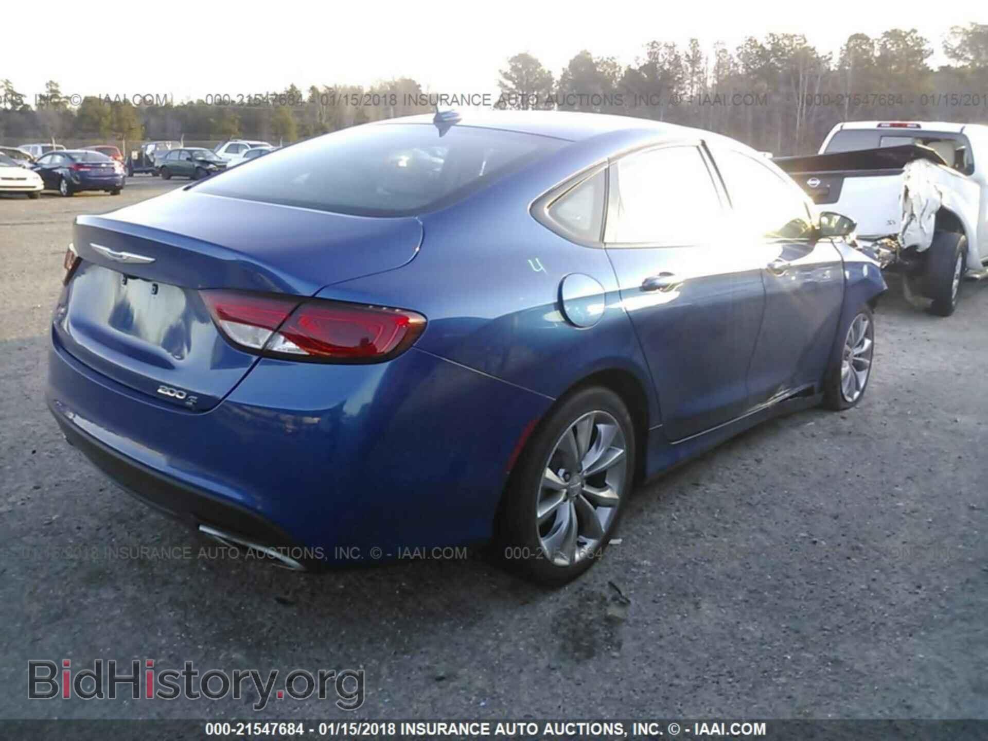2015 CHRYSLER 200 - VIN: 1C3CCCBG3FN519107 - Photo 4