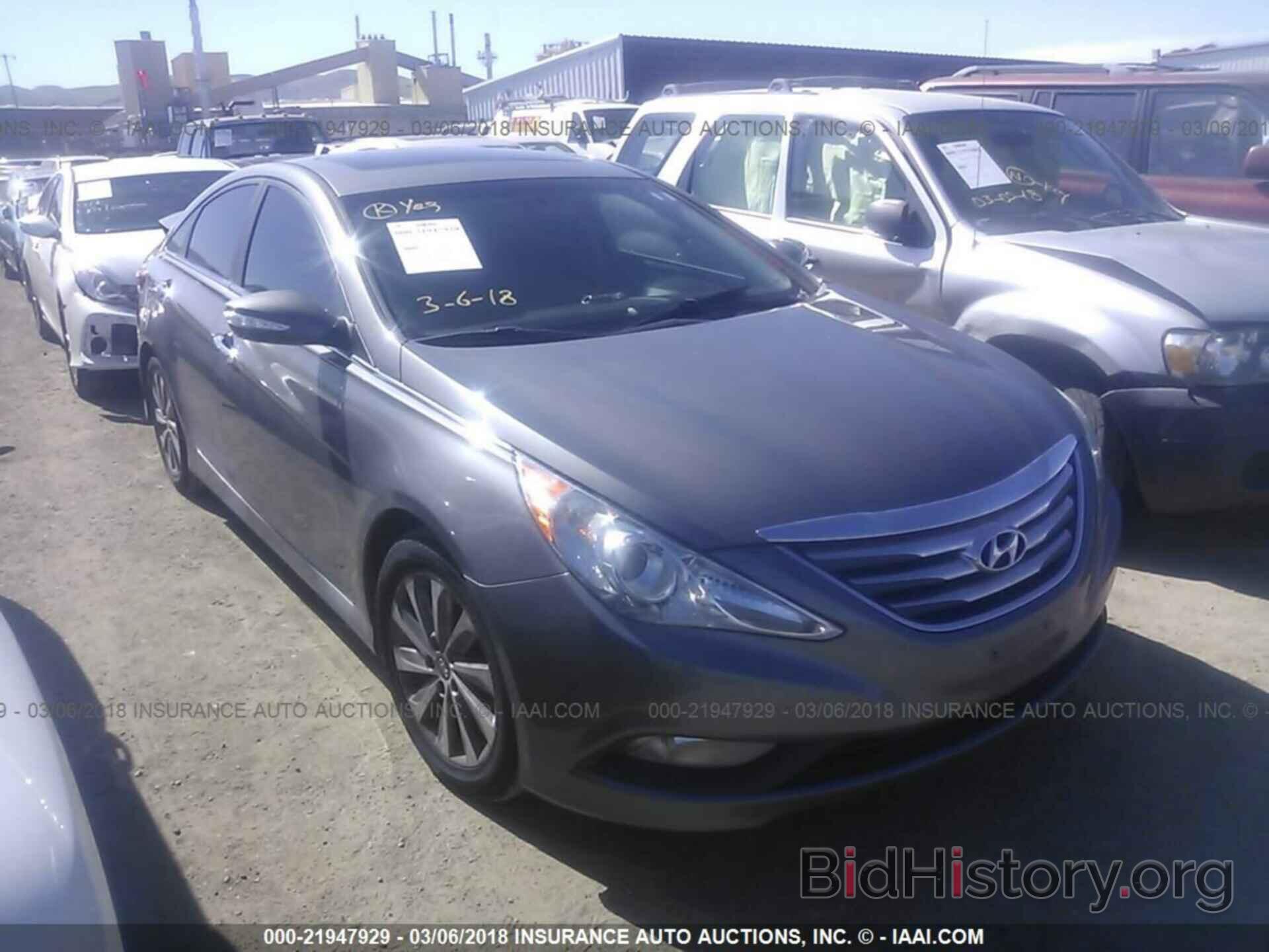 Photo 5NPEC4AB0EH871642 - Hyundai Sonata 2014