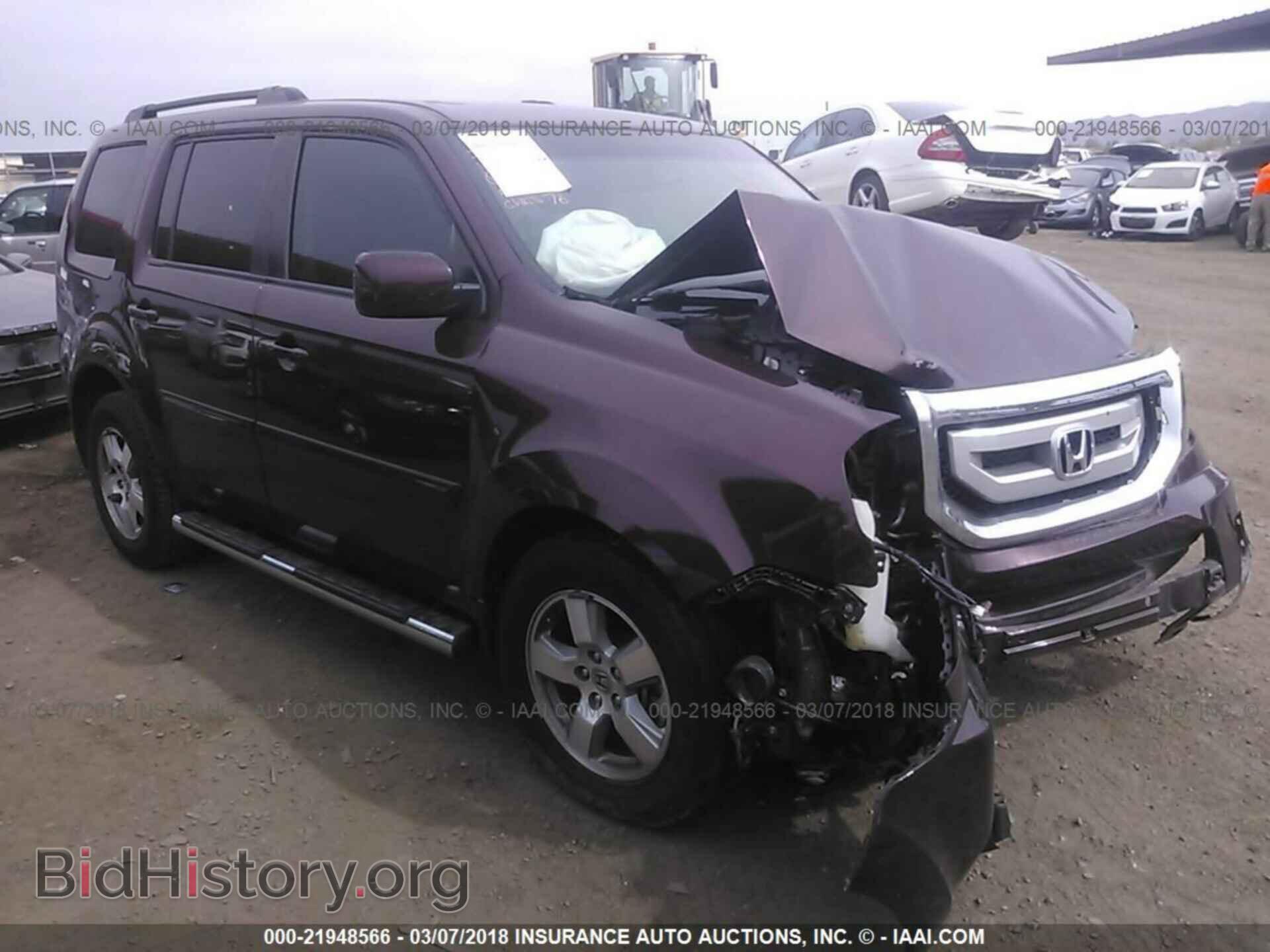 Фотография 5FNYF3H73BB051940 - Honda Pilot 2011