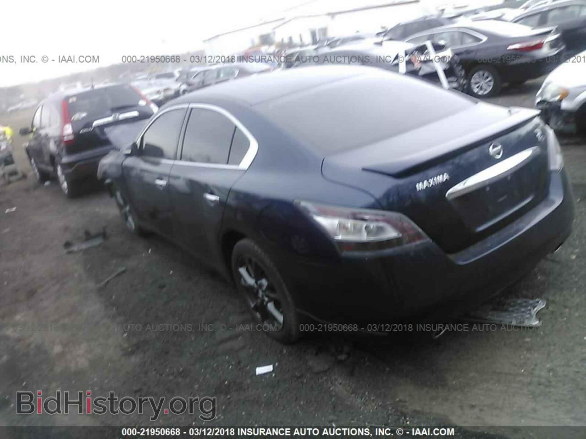 2014 Nissan Maxima - VIN: 1N4AA5AP7EC496145 - Фото 3