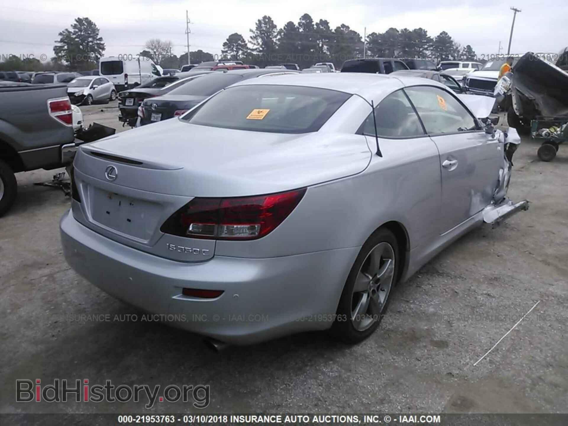 2011 Lexus Is - VIN: JTHFE2C29B2506887 - Photo 4